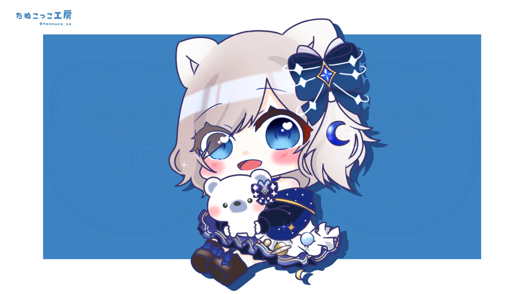 【SDイラスト】Vライバー 様-1