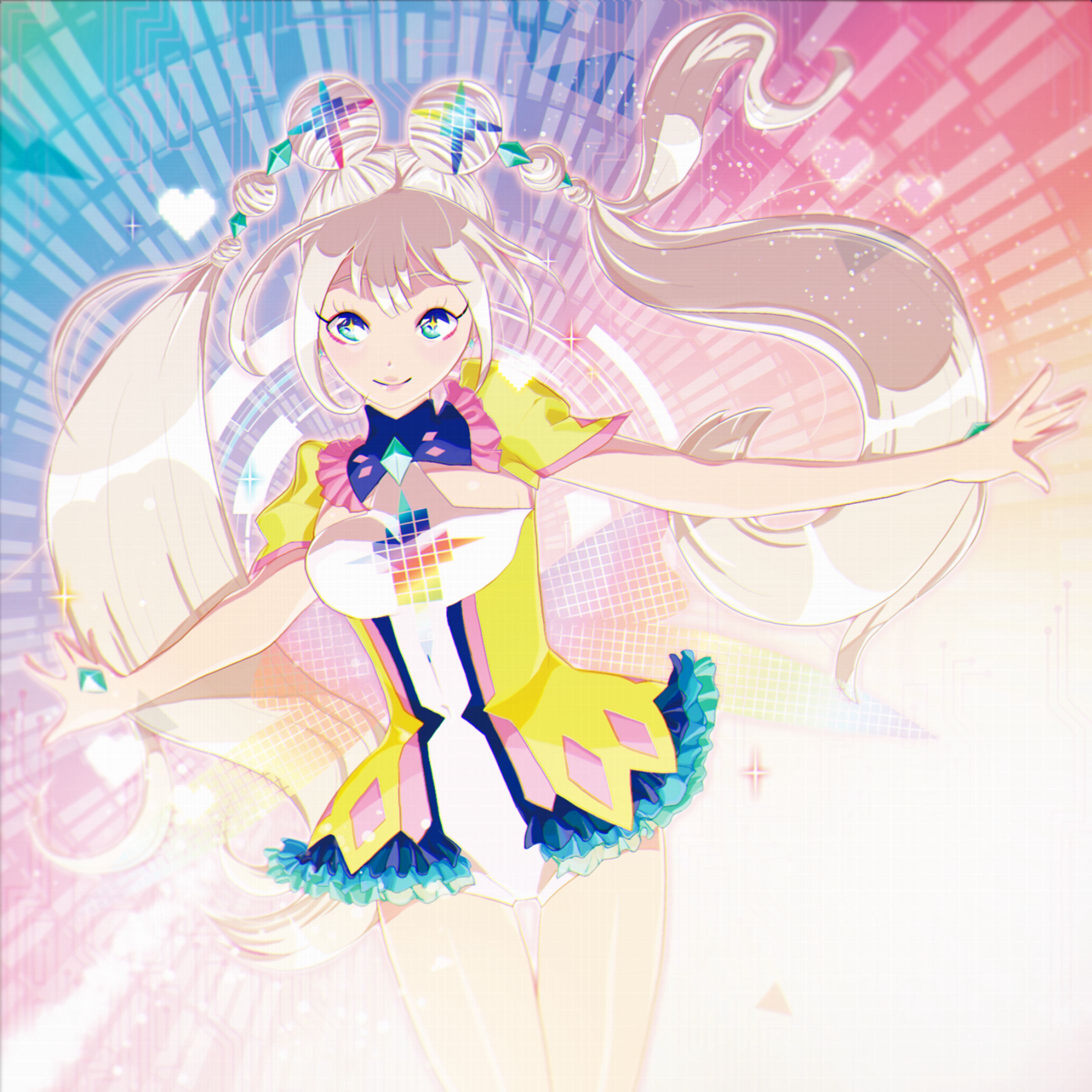 『君と夜のアンチノミー』CDジャケットイラスト-1