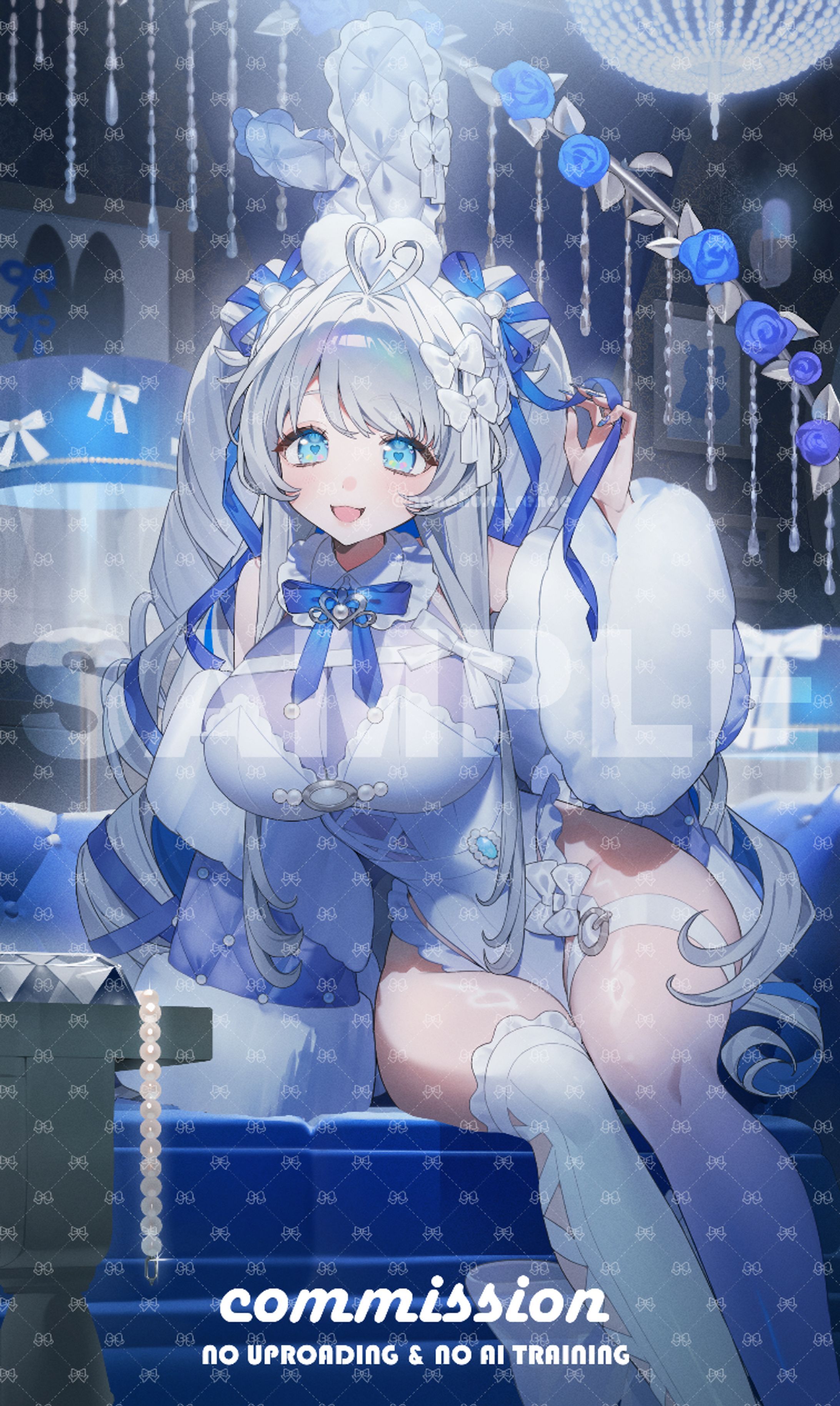 権守はむ様　バニー衣装一枚絵-1