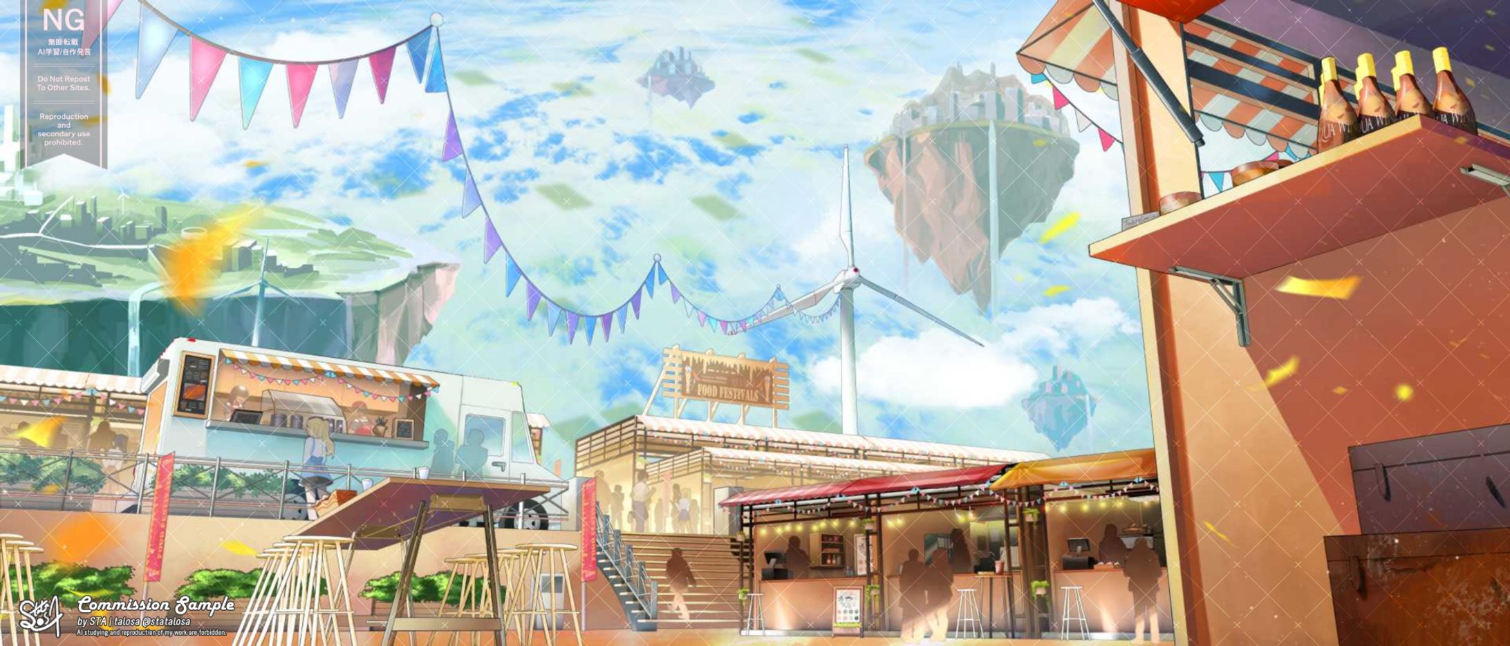 背景BG｜《Rotaeno》 Backgrounds Vo.2-1