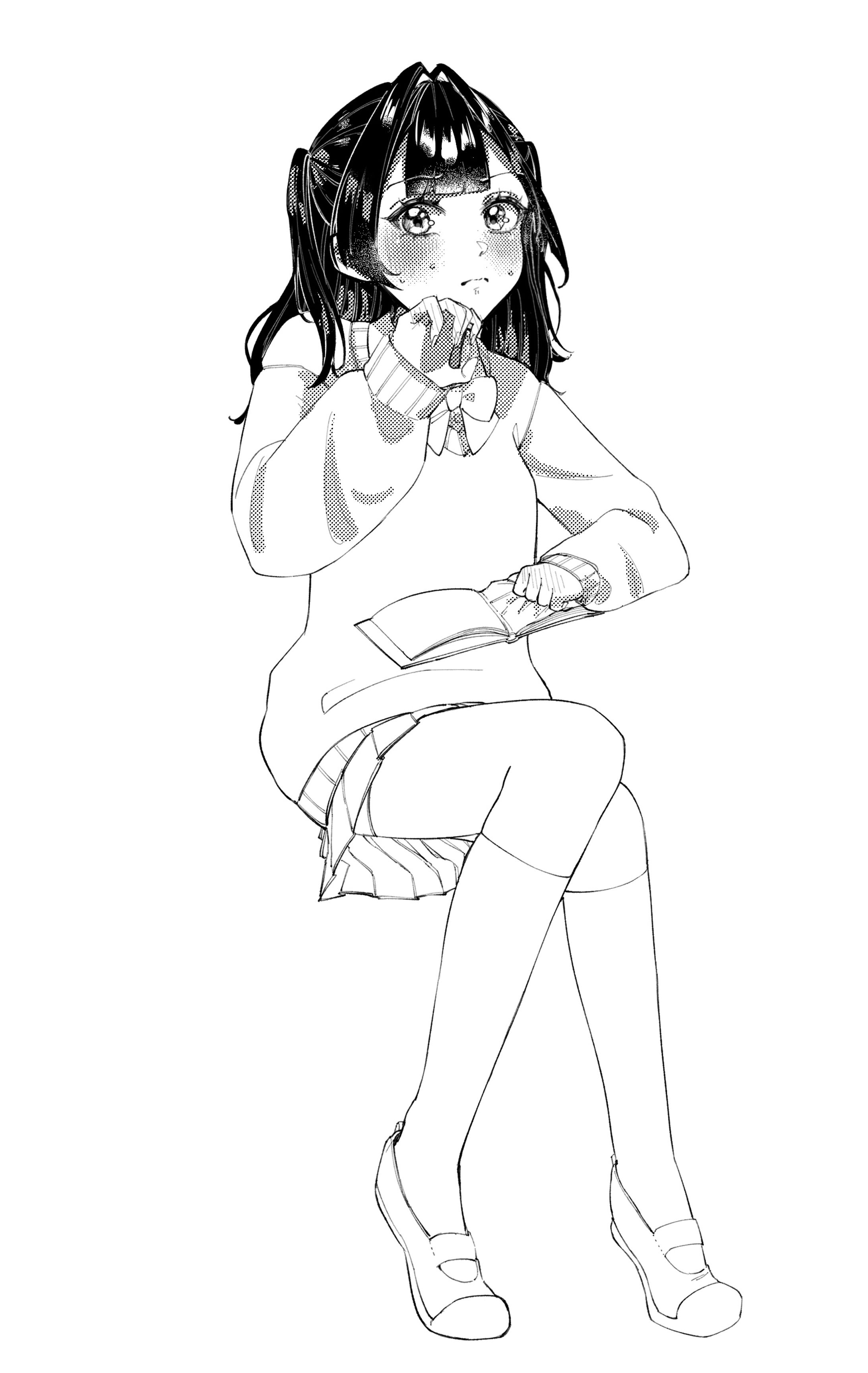 モノクロ(線画)-1