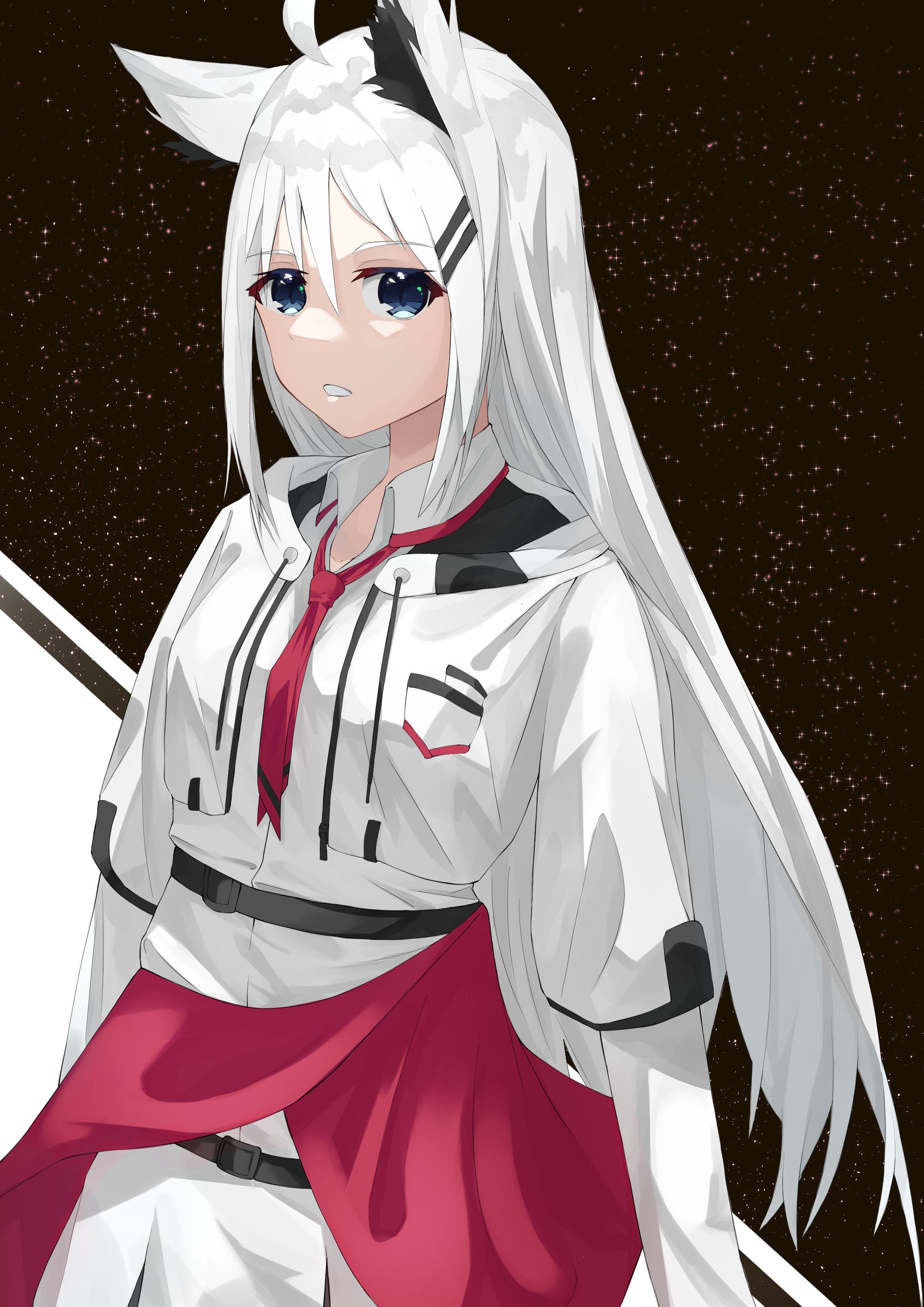 白髪けもみみ-1