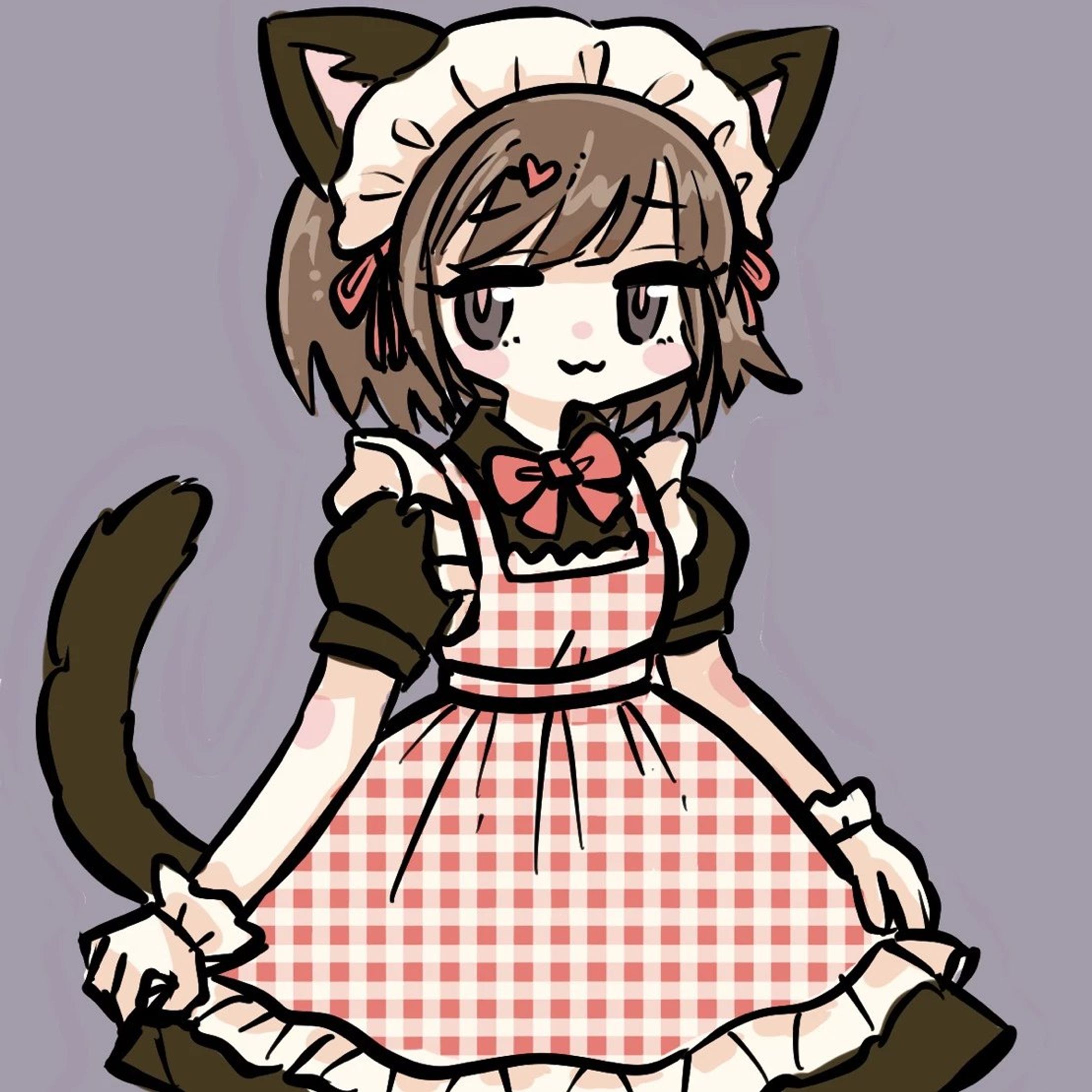 黒猫メイド-1