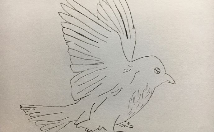 アナログ「鳥」