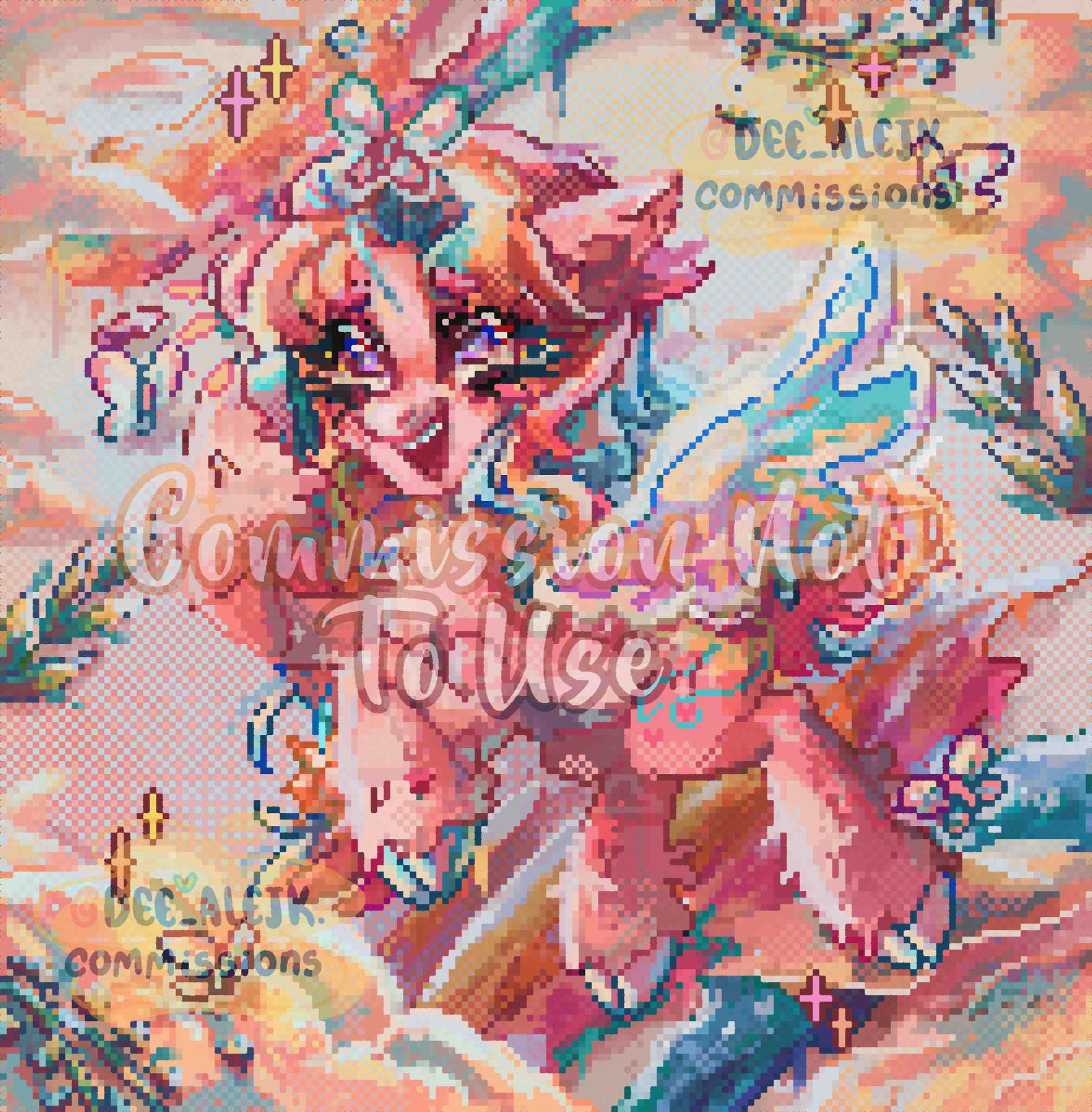 Commission | Poni Full Pixel Art -1