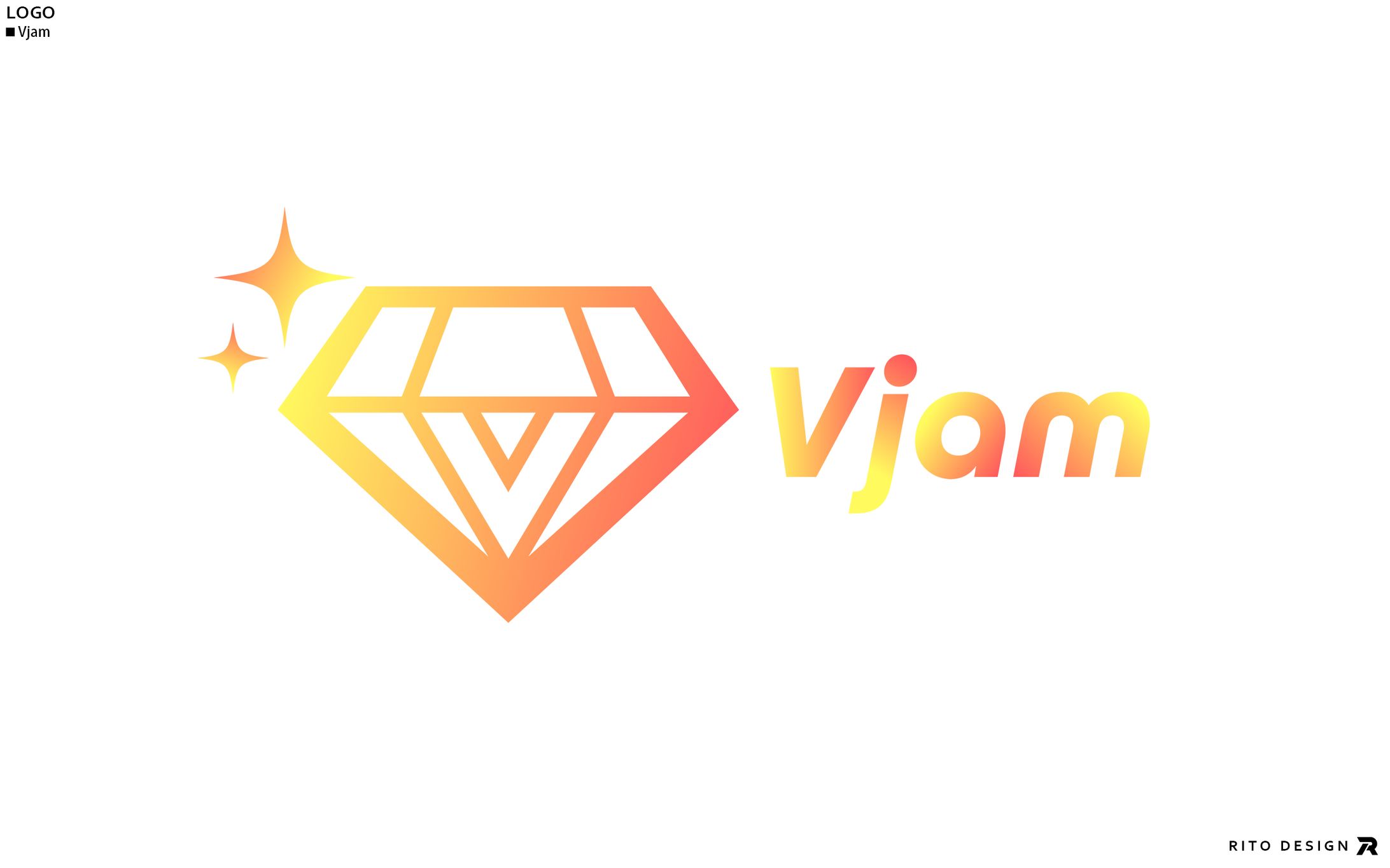 「Vjam」VIPライバー　ロゴデザイン-1