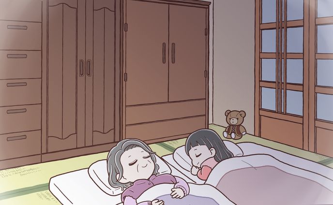 【仕事実績】防災啓発用体験談イラスト