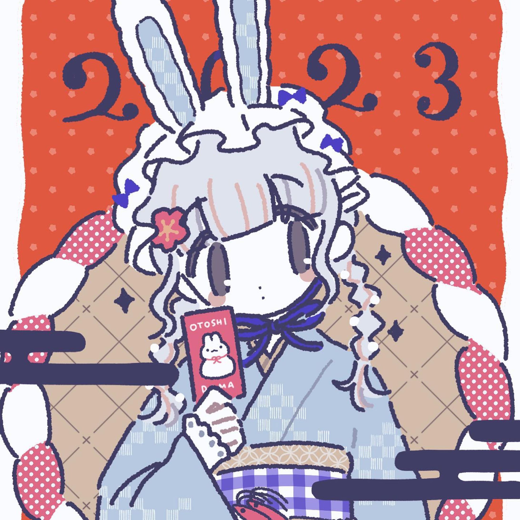 あけましておめでとうございます🐰 #happynewyear2023 #卯年-1