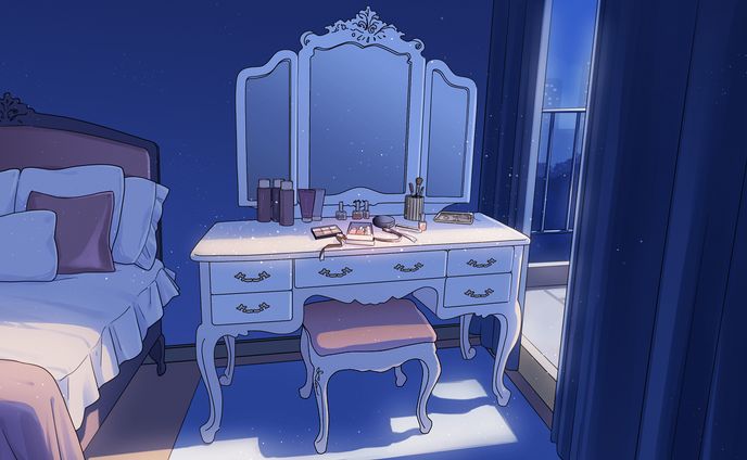 【仕事絵】MV「【秋奈】Coffret とま」背景イラスト