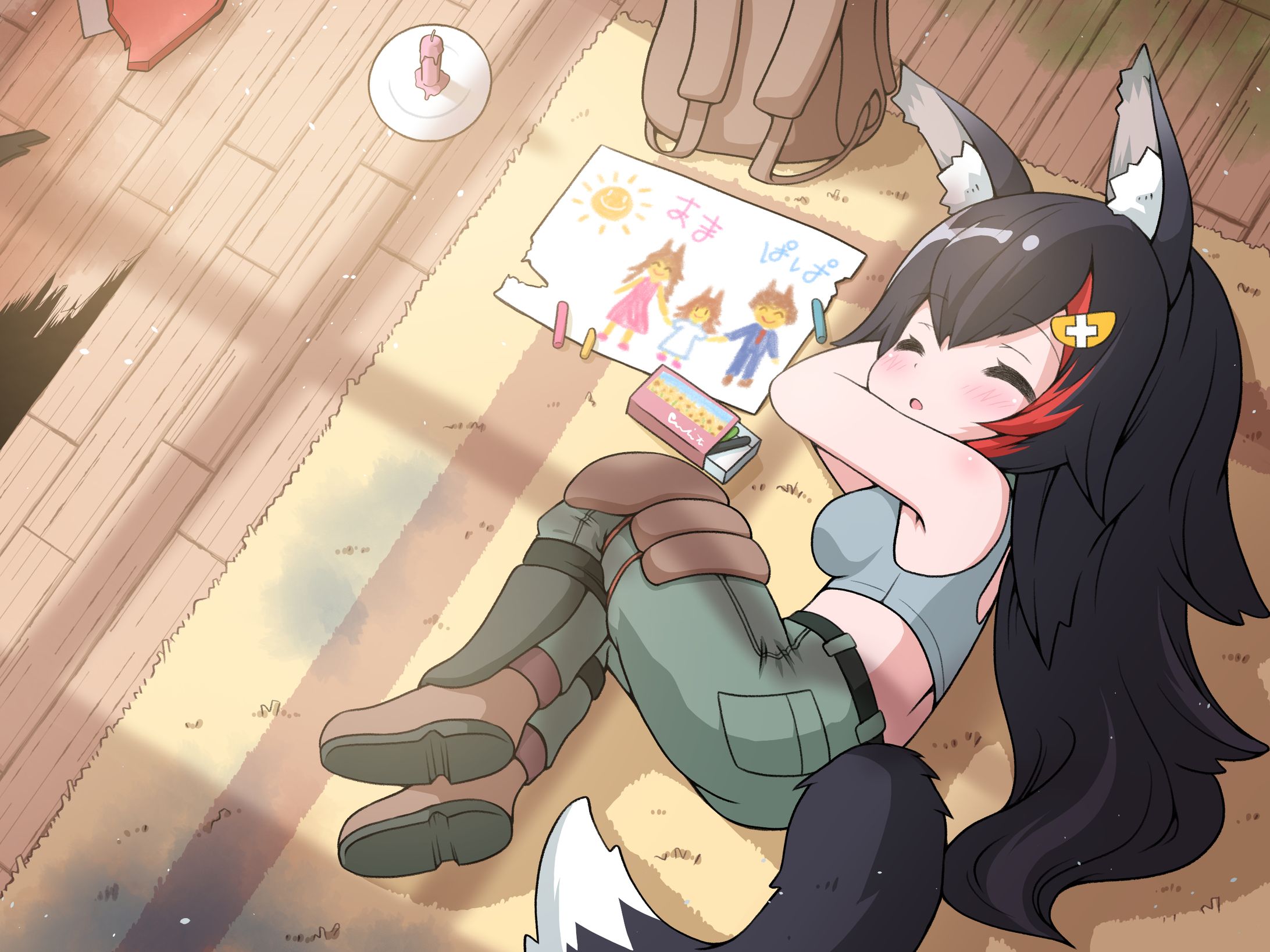 『むにゃ……ぱぱぁ…ままぁ…』-1