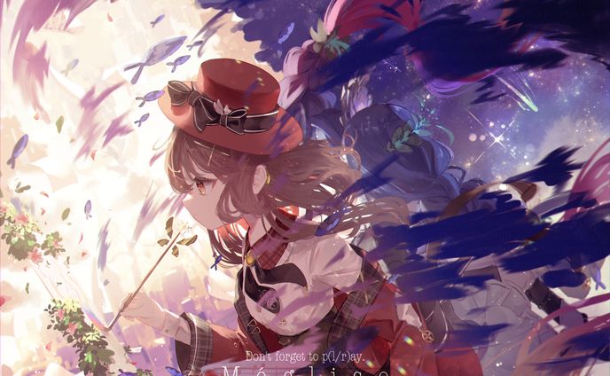 Méglise -架空の音ゲーのキービジュアル-