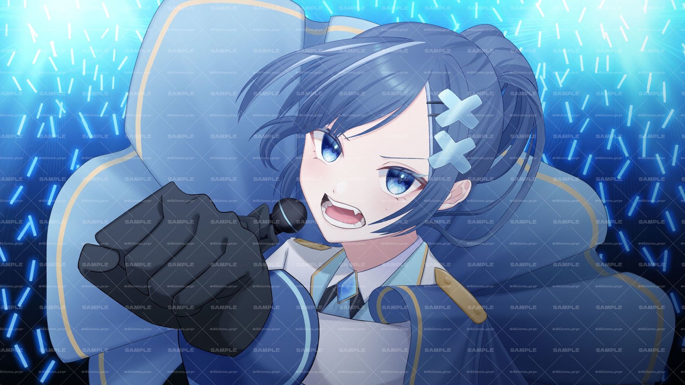 【実績】夏凪ルチア様　歌ってみたイラスト-1