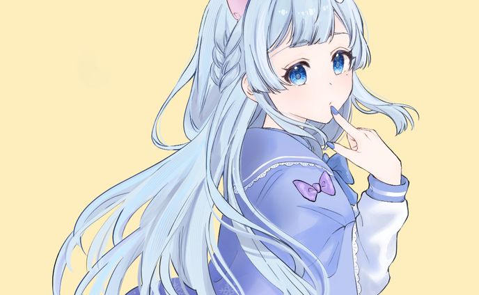 美森ゆの様 バストアップイラスト