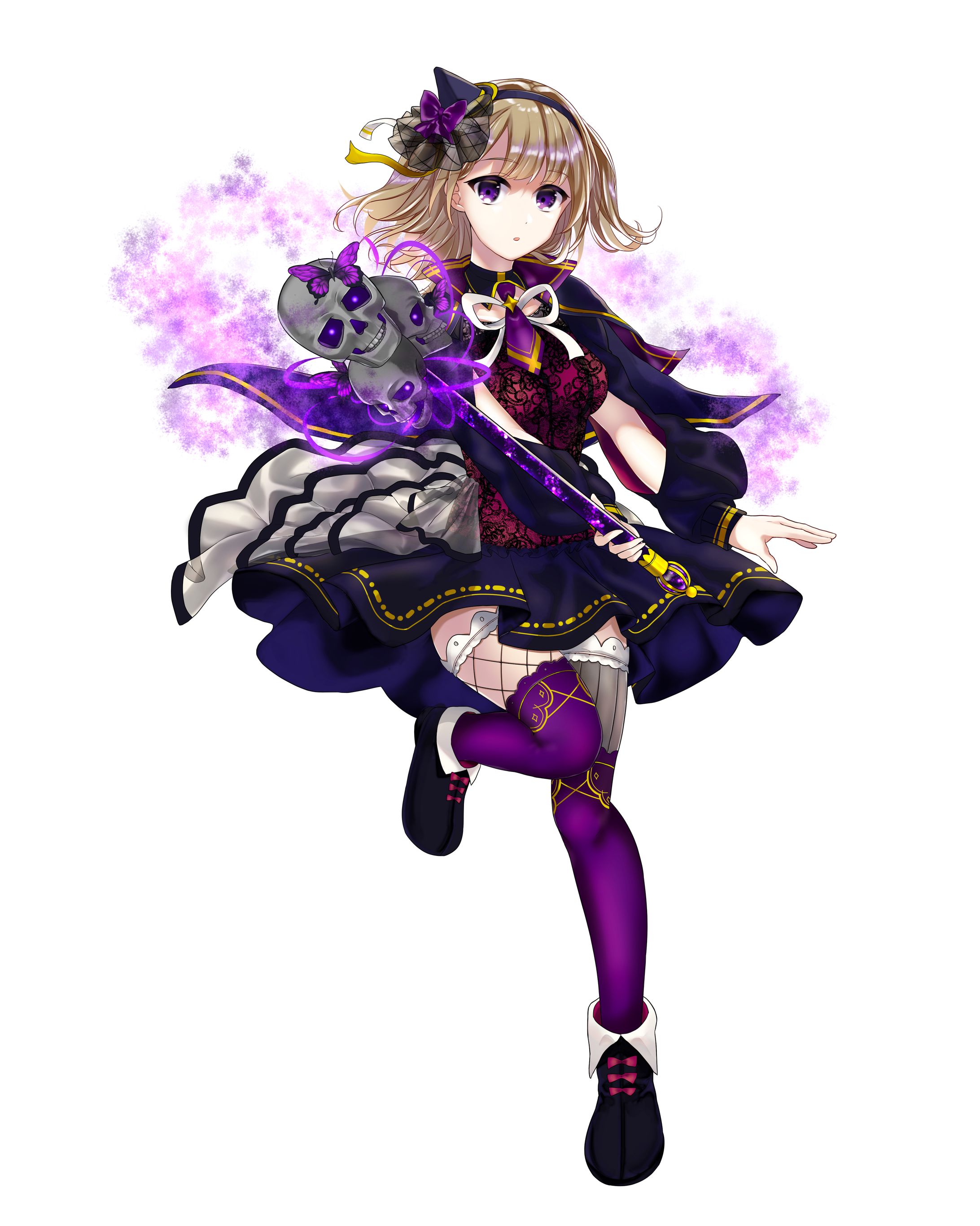 立ち絵/闇の魔法少女-1