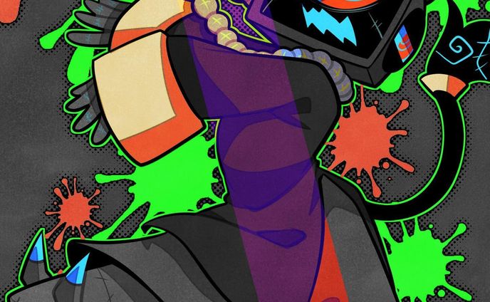 #イラスト #人外 #オリジナルイラスト
#オリジナルキャラクター #illustration #monster #originalcharacter #characterdesign #object_head #touseioc #halloween 
👻
