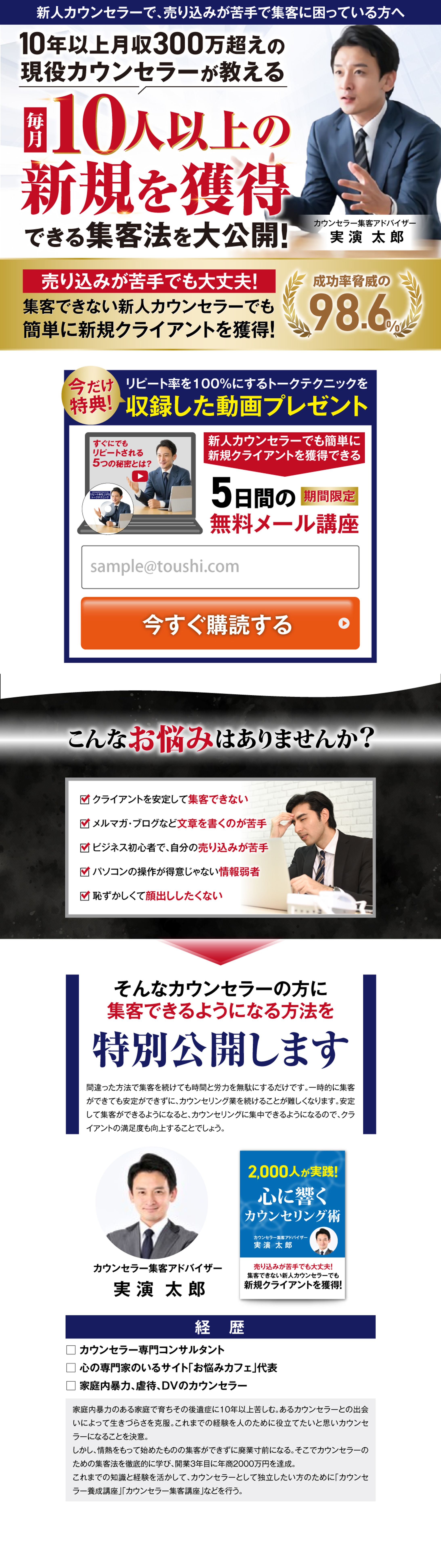 ビジネスコンサルタントLP-1