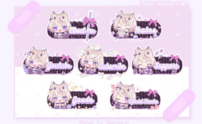 魔ノむえる様_Twitchパネル