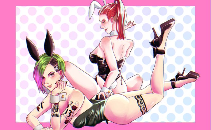 ジュディ＆V/Cyberpunk2077