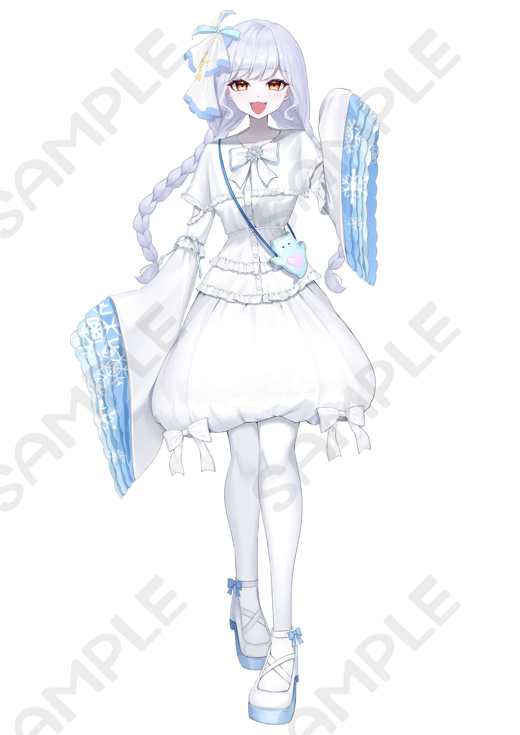 ANIMO所属　寒月ゆら様｜キャラクターデザイン・IRIAM立ち絵-1