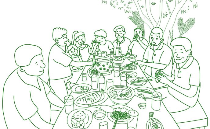 share re green　イラスト