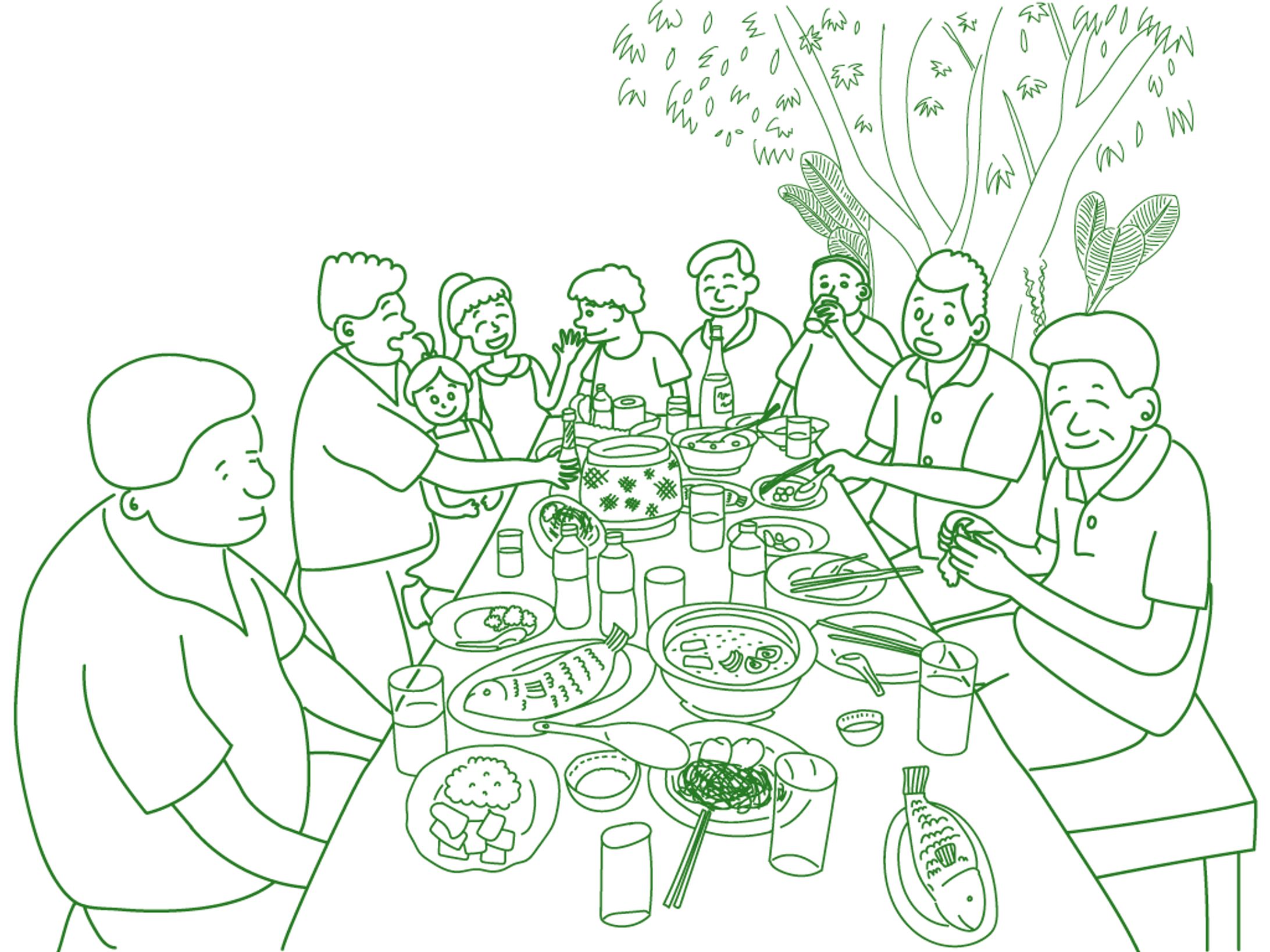 share re green　イラスト-1