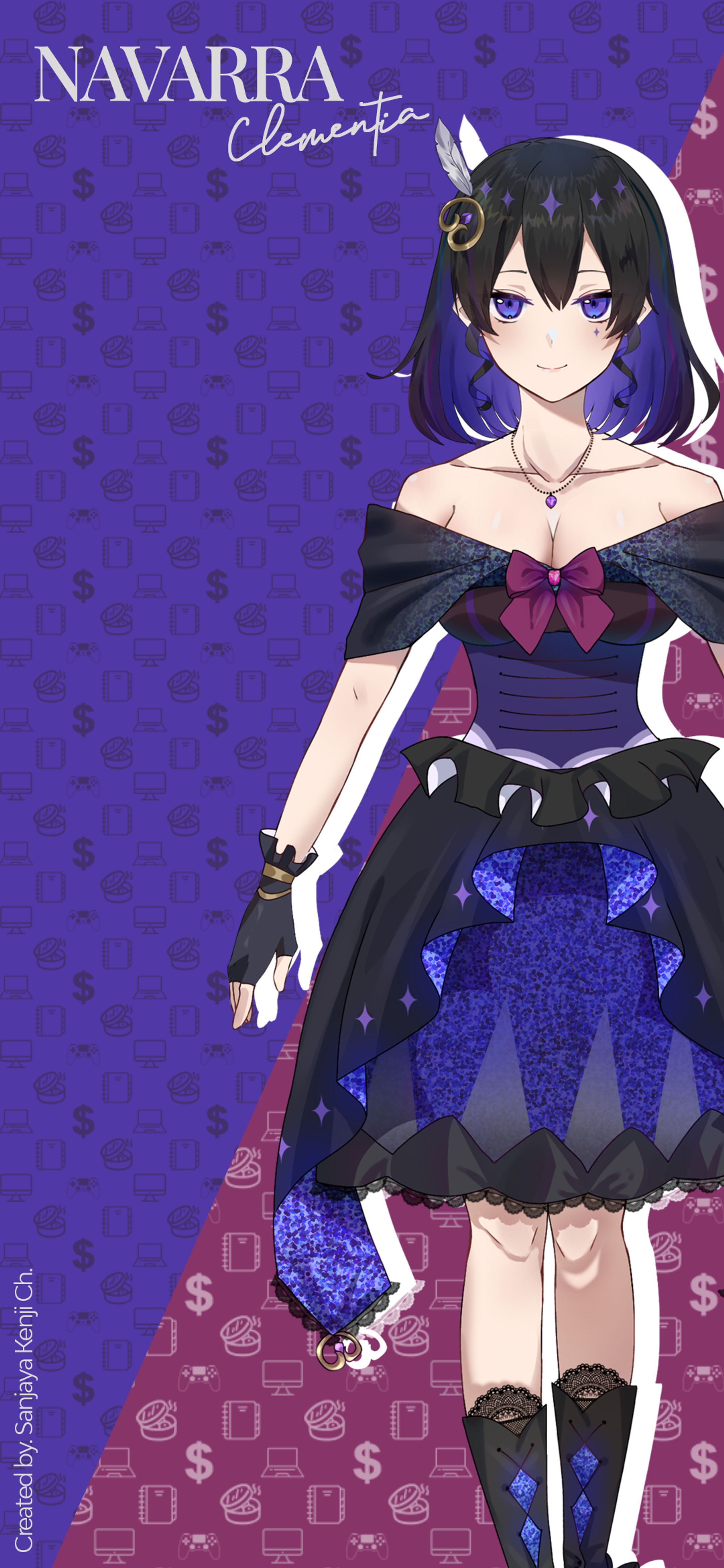 Navarra Clementia Desktop + Phone Wallpaper Design-1