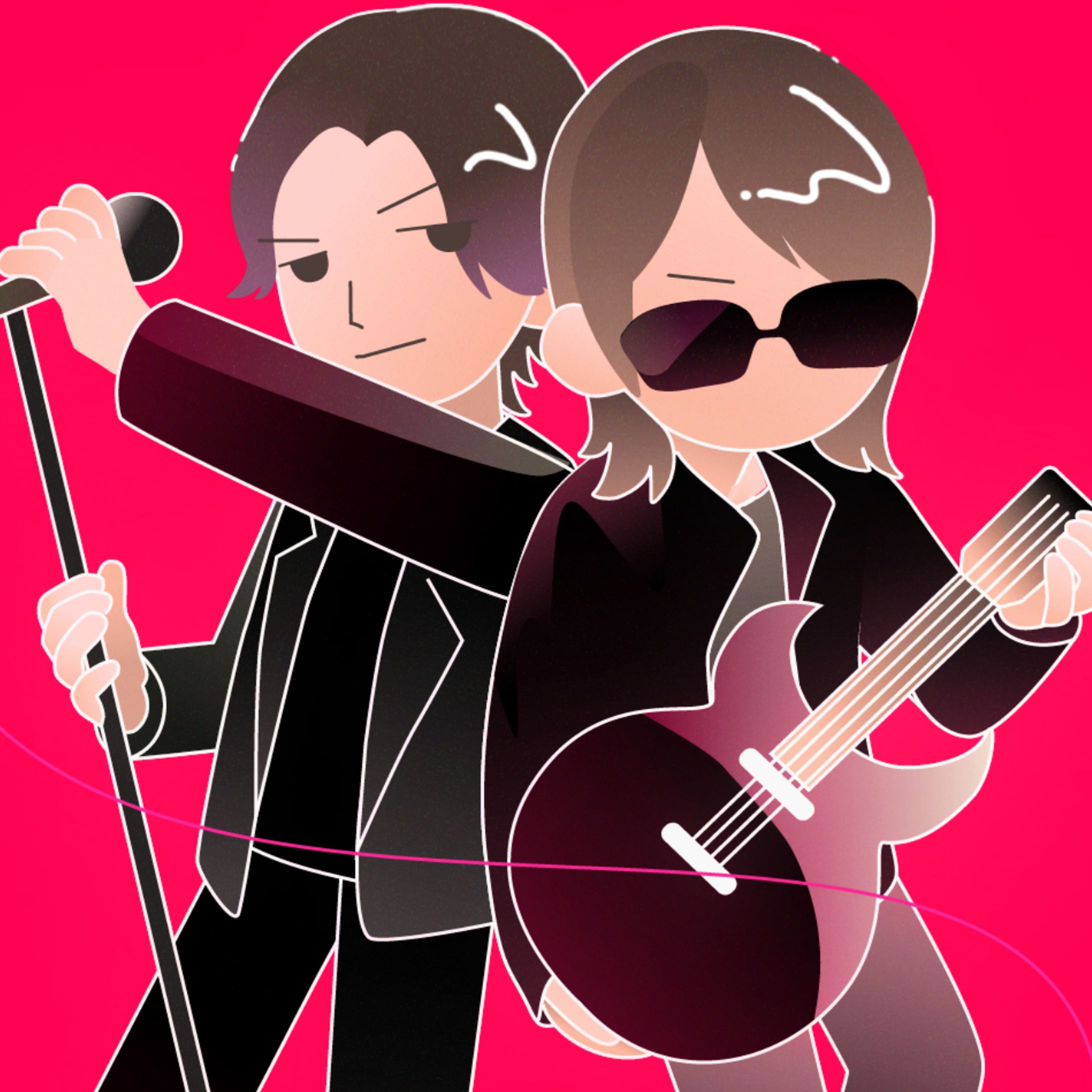 B'z イラスト-1
