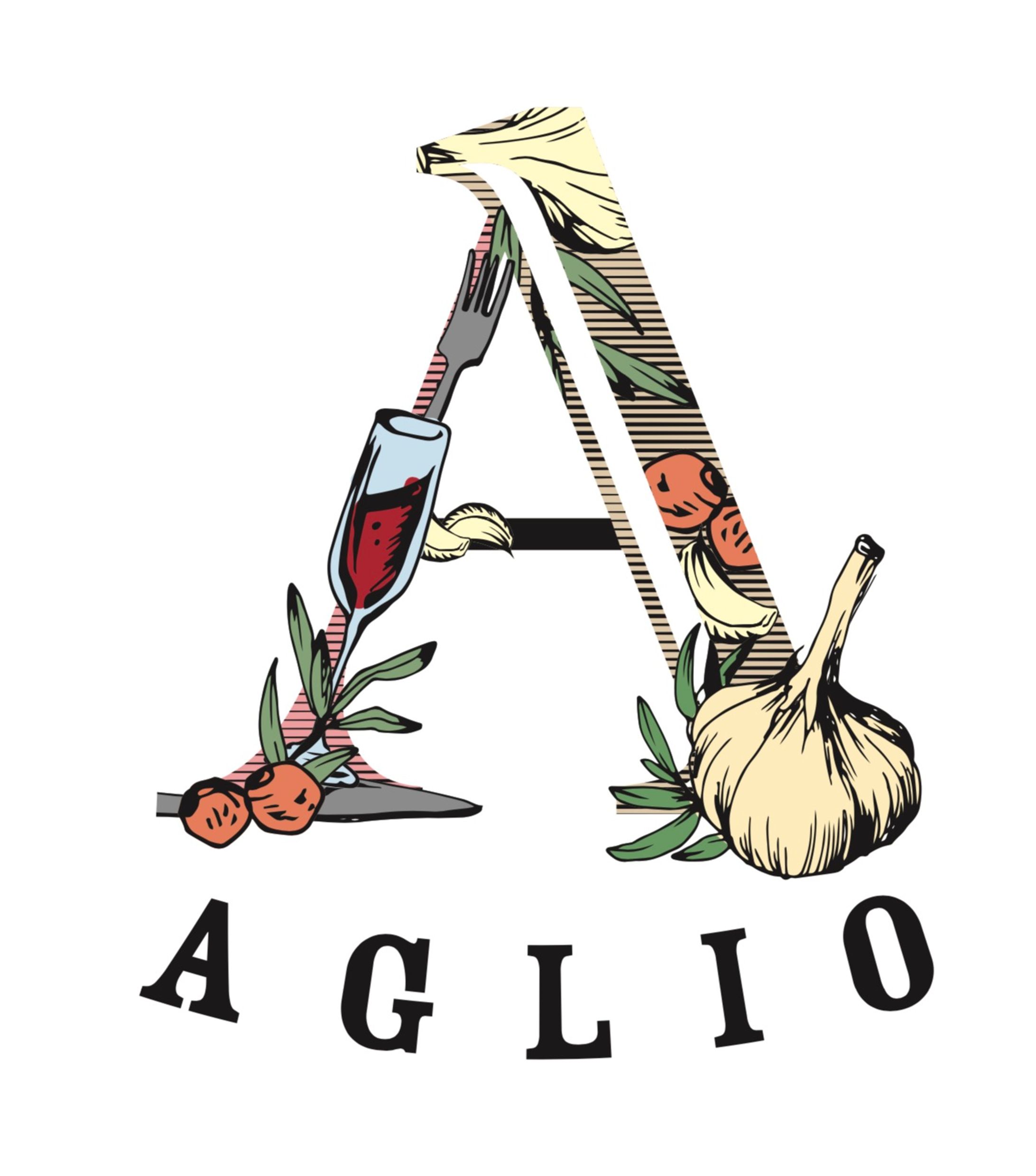 【ご提案】イタリアンレストラン「Casa Aglio」のロゴ案-1