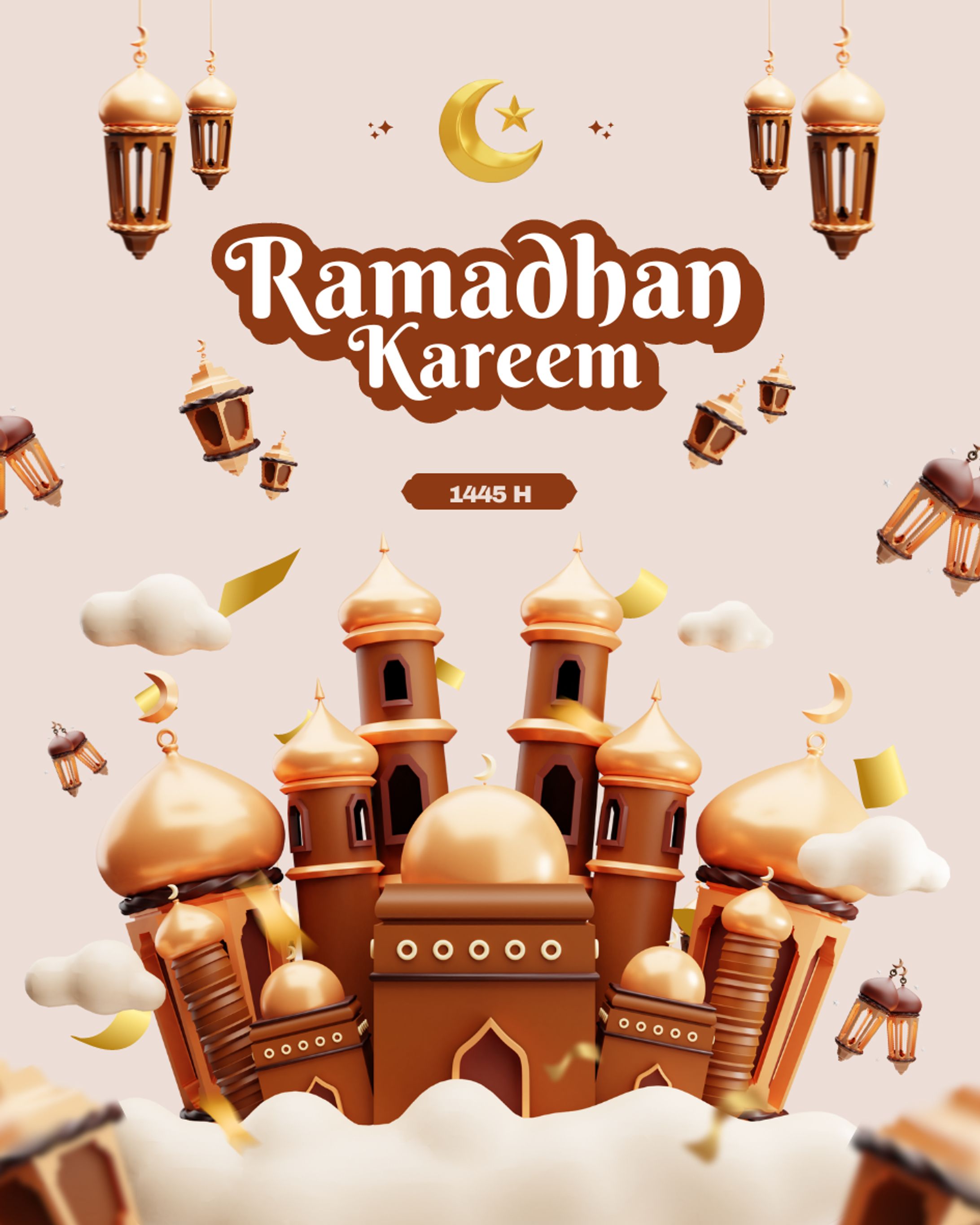 Poster Design - Ramadhan Kareem-1