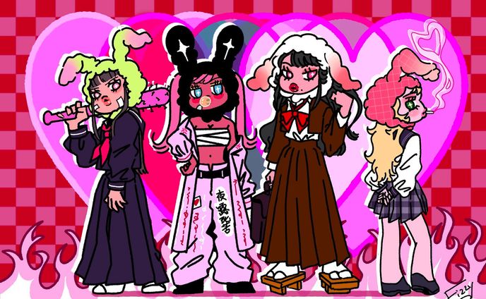 "🐰 Team Bunny, spill the beans! 😈 What kind of bad girl were you? 🌟"

💟 Sharing, liking, and following are greatly appreciated!

#illustration #kawaiiaesthetic #art #drawing #artist #digitalart #artwork #sketch #illustrator #design #draw #painting #instaart #graphicdesign #artoftheday #digitalillustration #fanart #procreate #illustrationartists #creative #digitaldrawing #procreate #characterdesign #animationart #animation #motiongraphics #stopmotion #conceptart #animatedart #supportartist