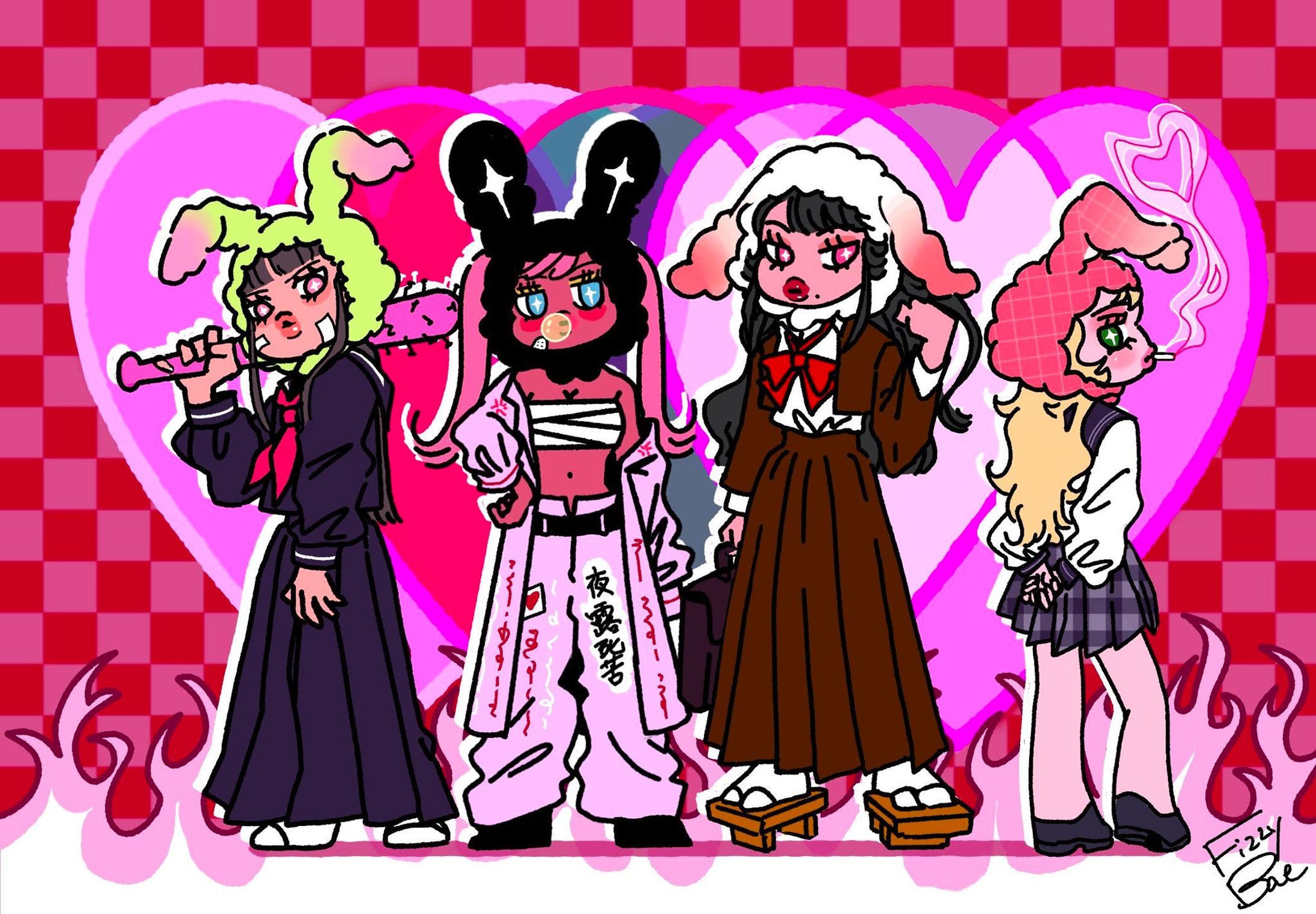 "🐰 Team Bunny, spill the beans! 😈 What kind of bad girl were you? 🌟"

💟 Sharing, liking, and following are greatly appreciated!

#illustration #kawaiiaesthetic #art #drawing #artist #digitalart #artwork #sketch #illustrator #design #draw #painting #instaart #graphicdesign #artoftheday #digitalillustration #fanart #procreate #illustrationartists #creative #digitaldrawing #procreate #characterdesign #animationart #animation #motiongraphics #stopmotion #conceptart #animatedart #supportartist-1