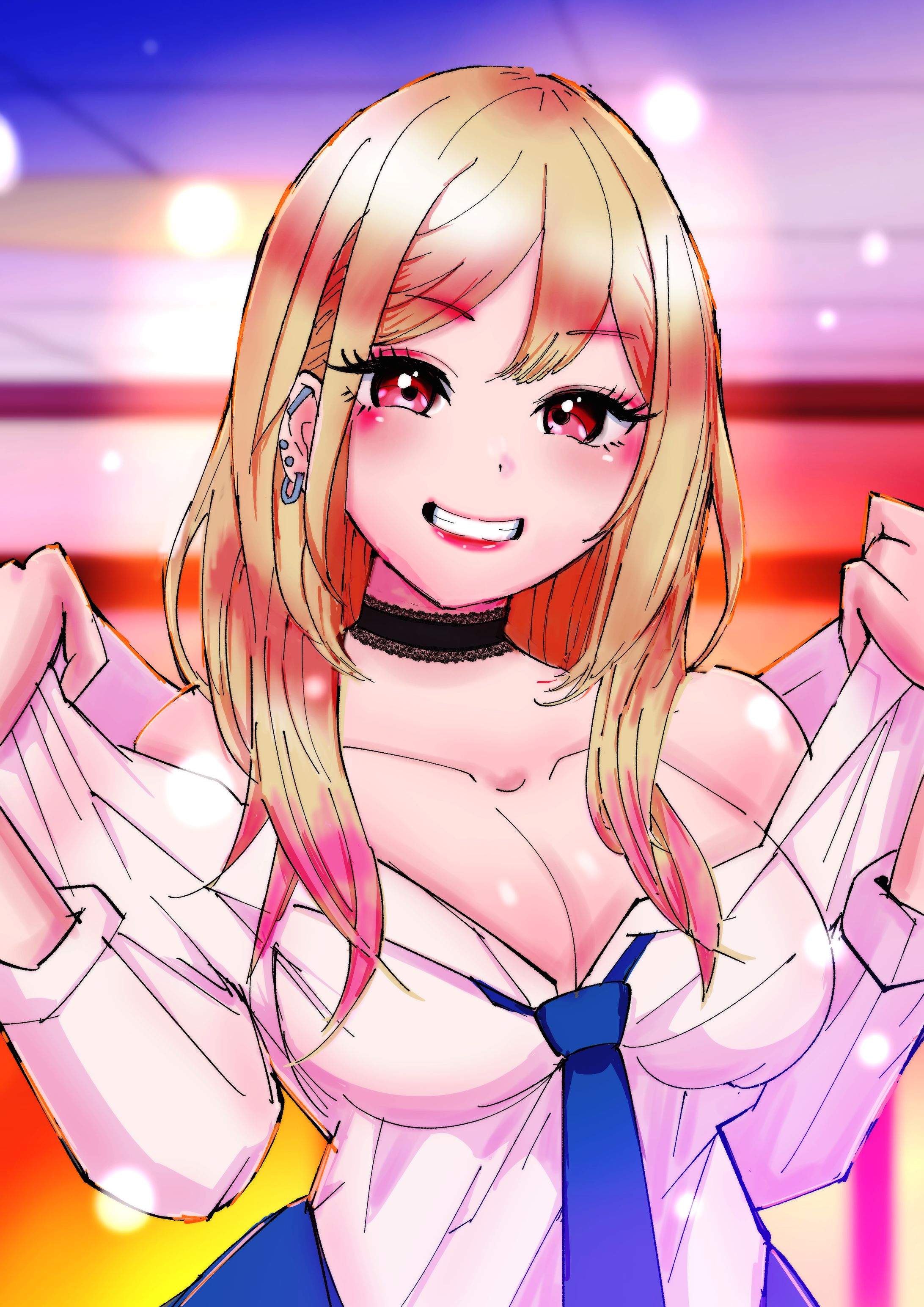 ファンアート（着せ恋まりん）-1