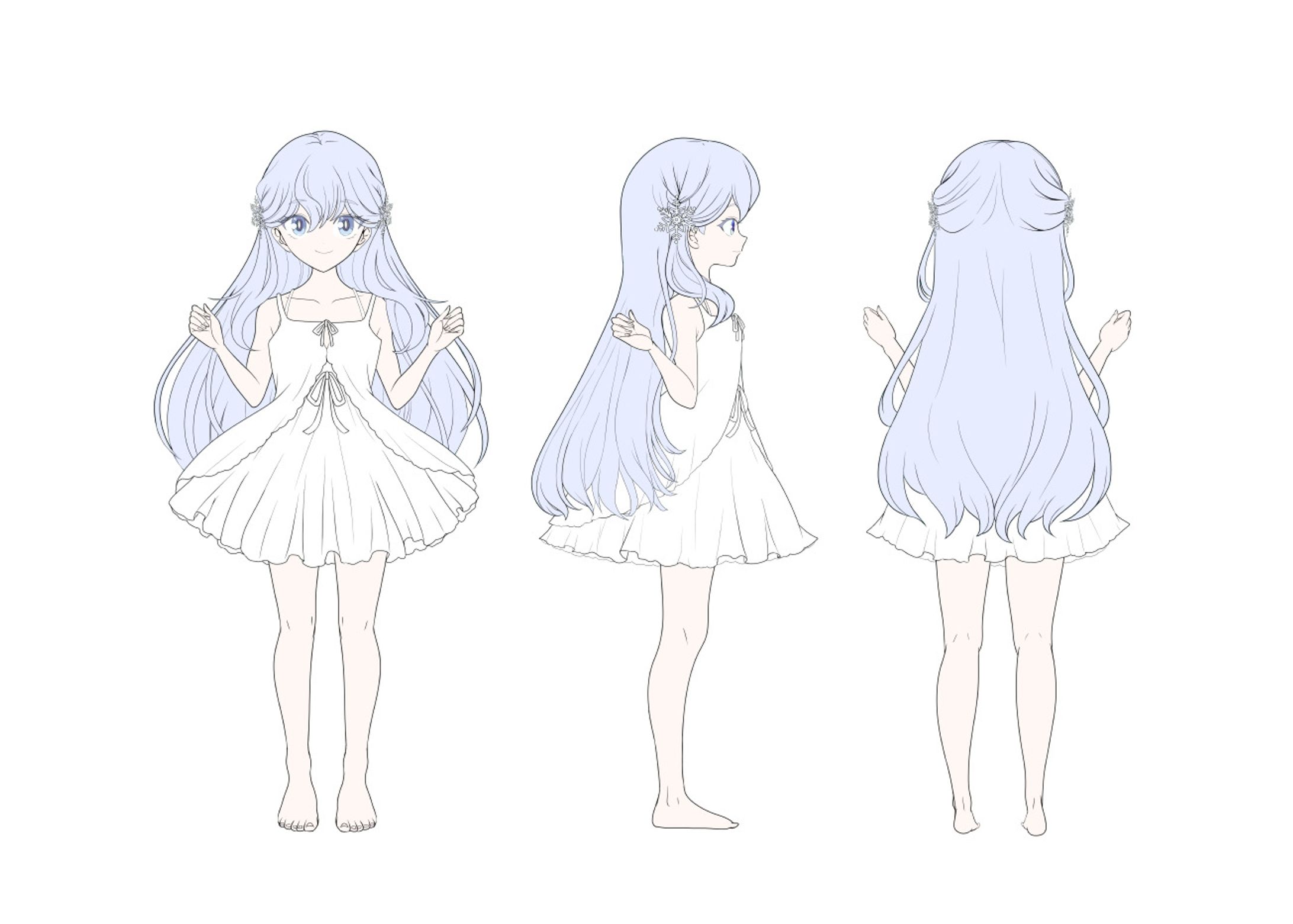 風花ゆき&ユキ 三面図-1