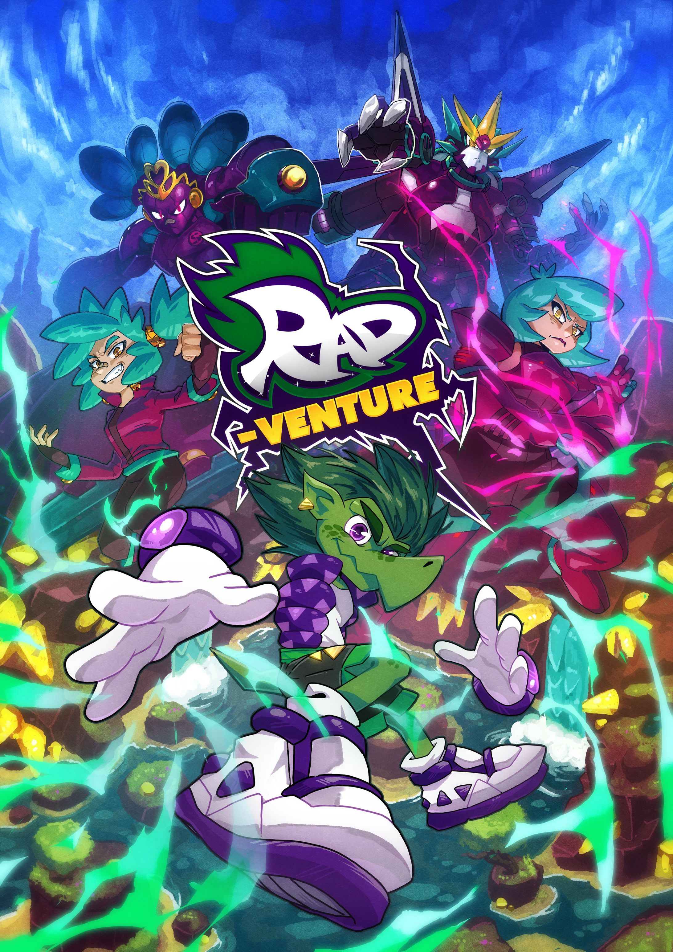 Rad-Venture game Key Art-1