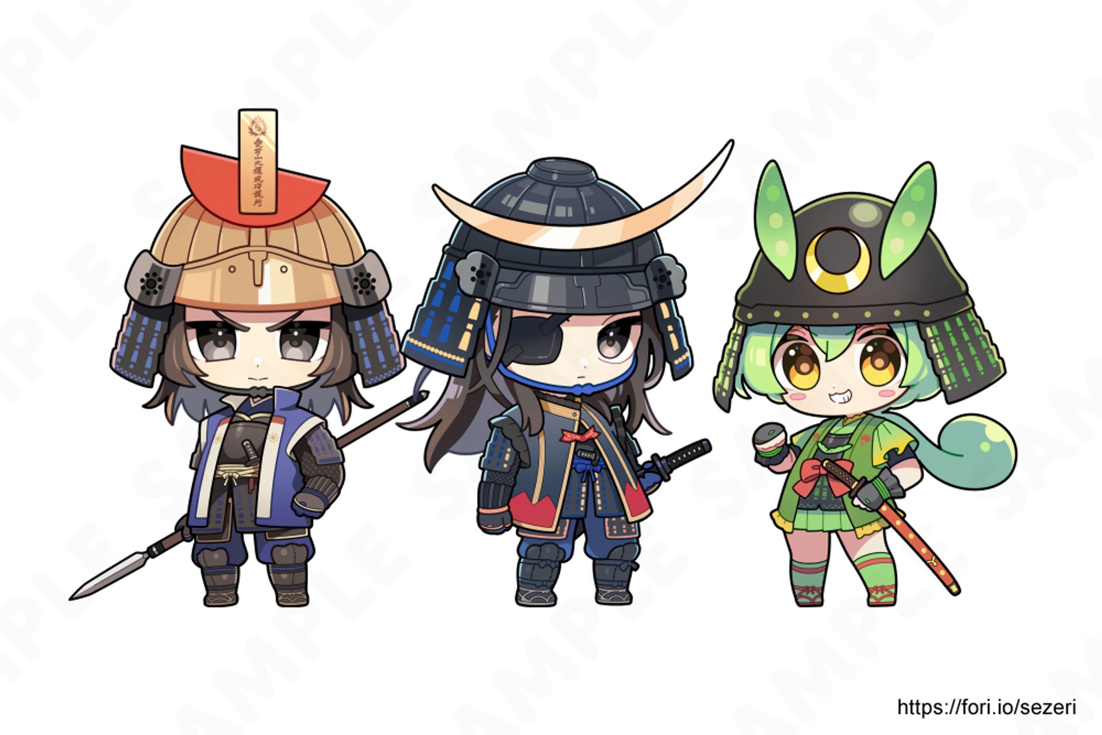 SDキャライラスト（2024年4月）-1