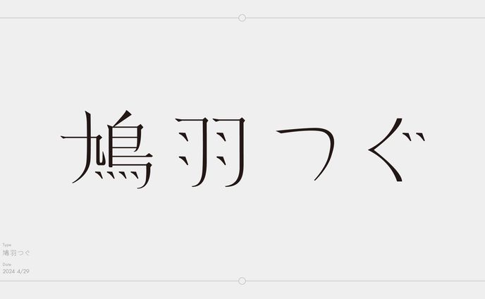 過去のタイポグラフィー