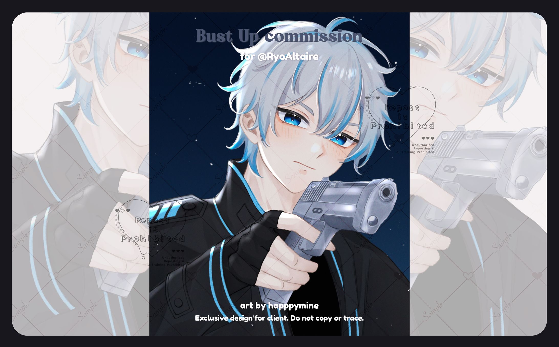 Bust Up Illustration-1