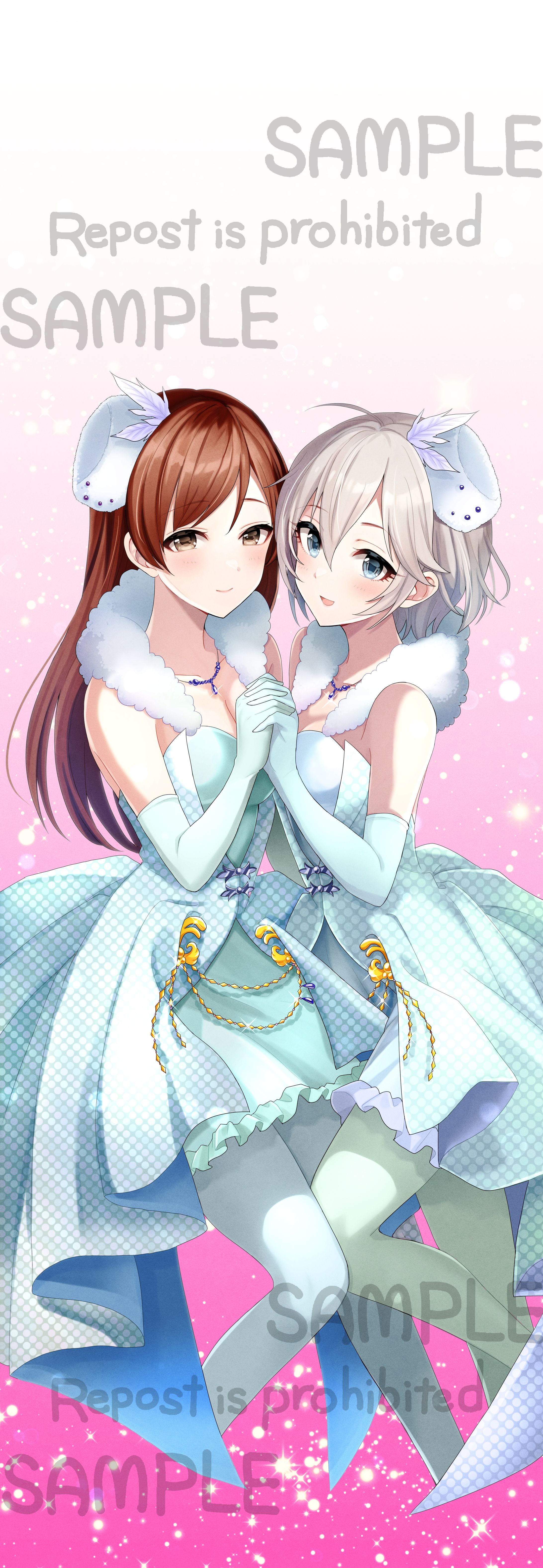 二次創作　のぼり企画イラスト-1