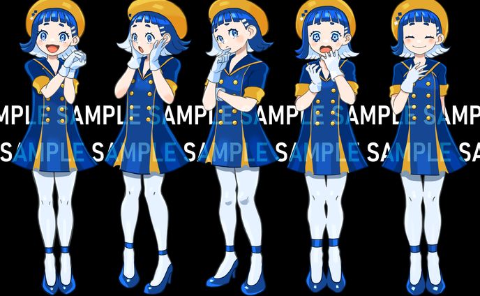 2021年度色彩検定公式キャラクター②