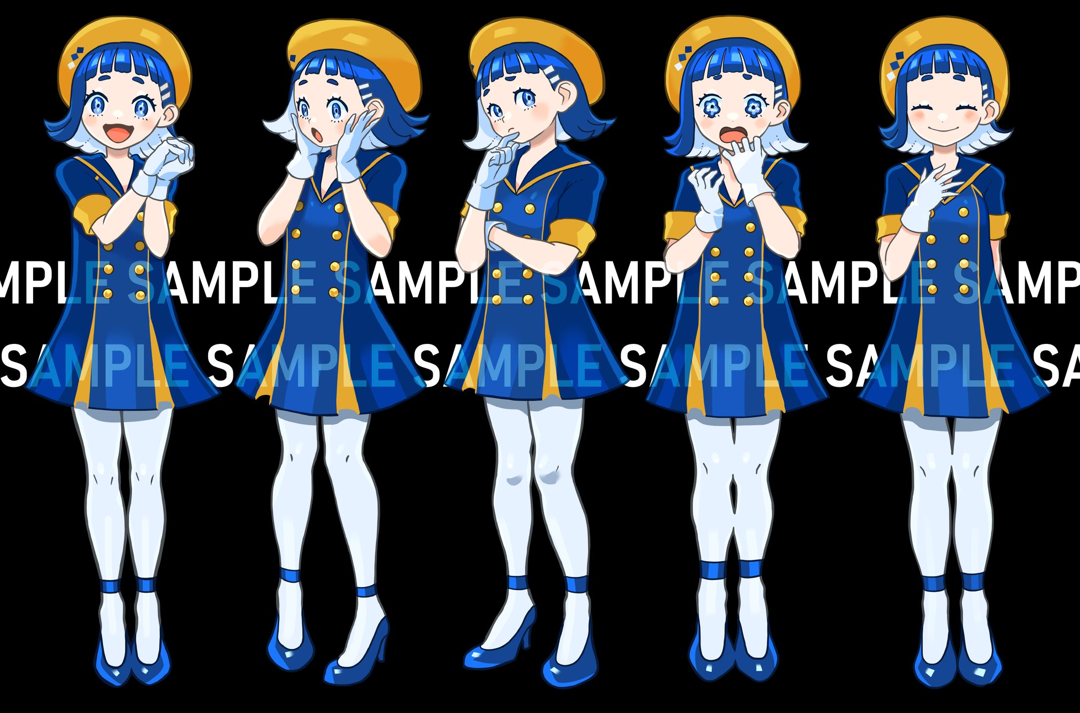2021年度色彩検定公式キャラクター②-1