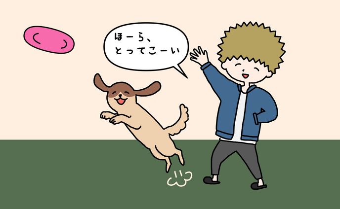 ほーらとってこい