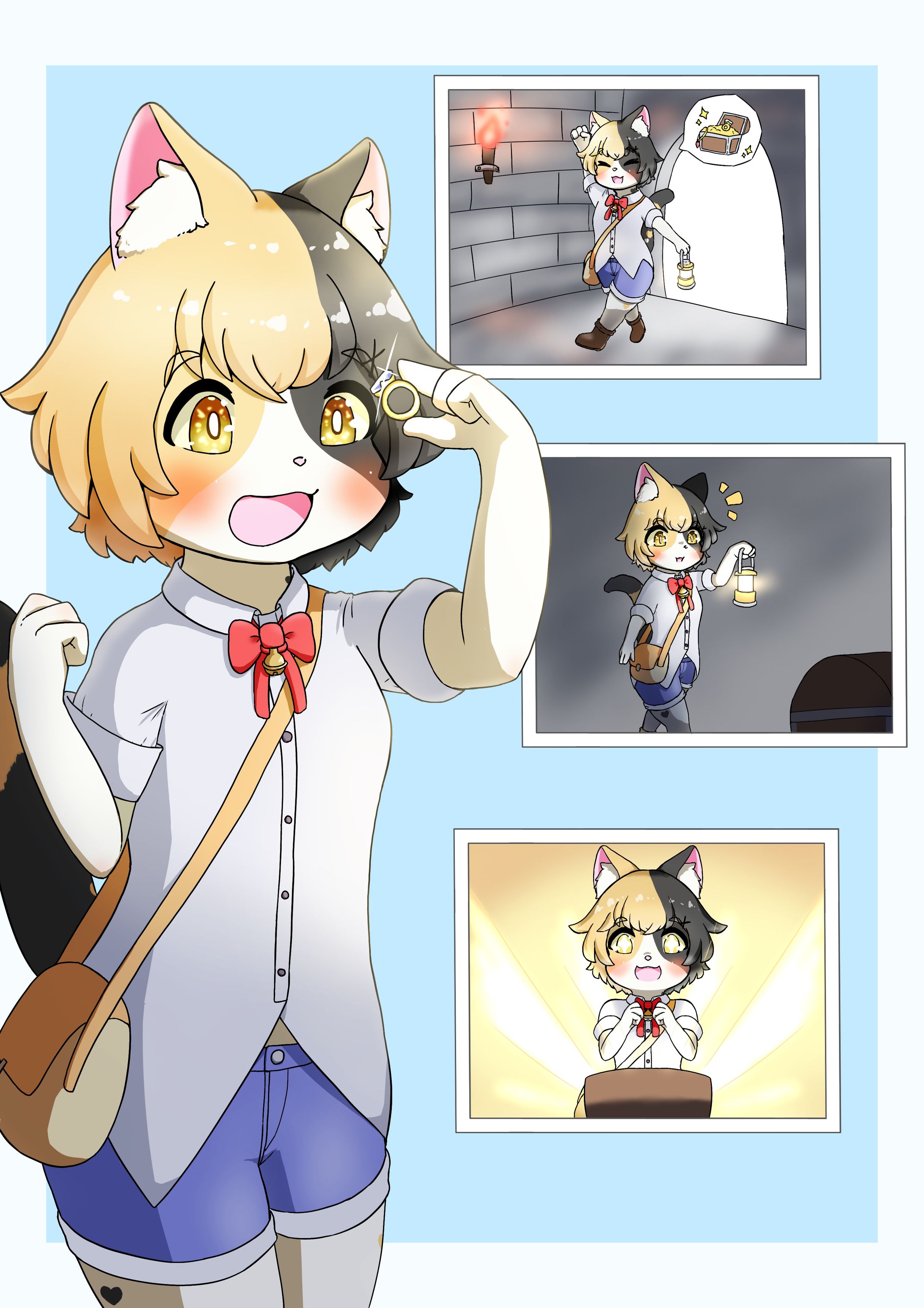 トレジャーハントのお時間だにゃ！-1