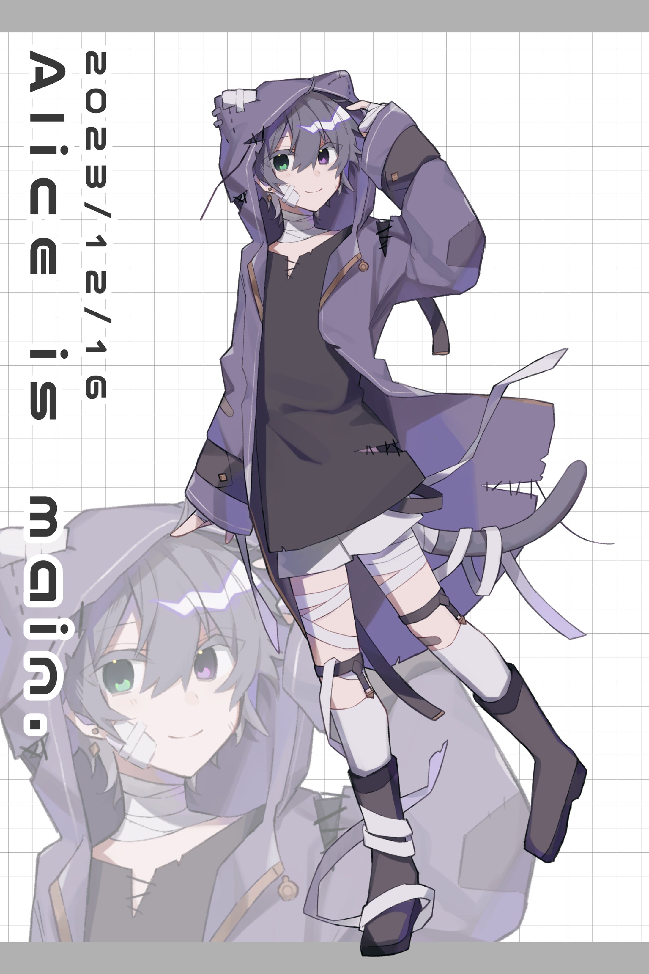 【TRPG立ち絵】Alice is main.-1