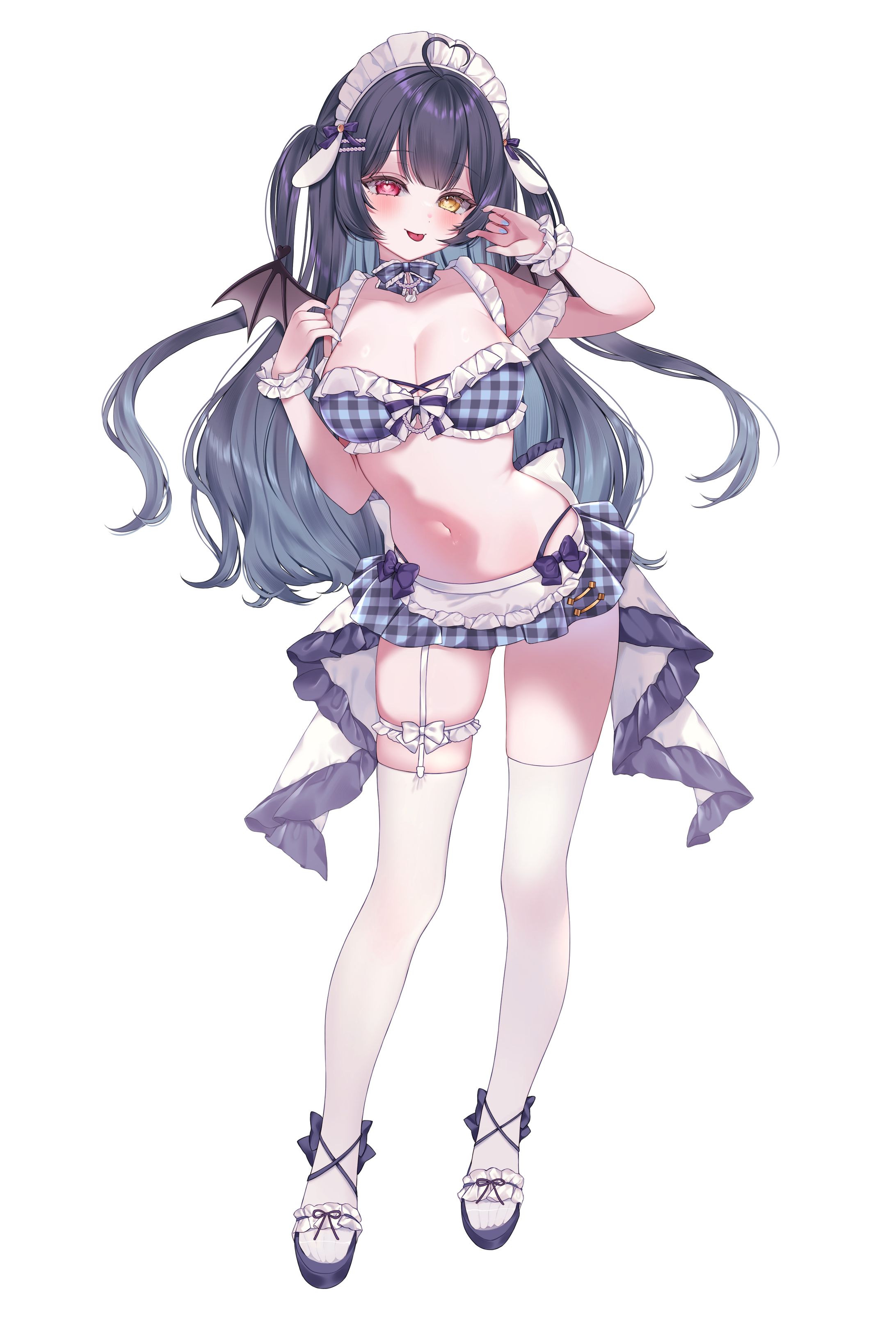 【恋兎ましろ様】コラボカフェ用立ち絵イラスト-1