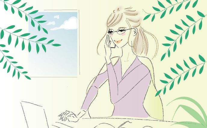work from home　お家でお仕事