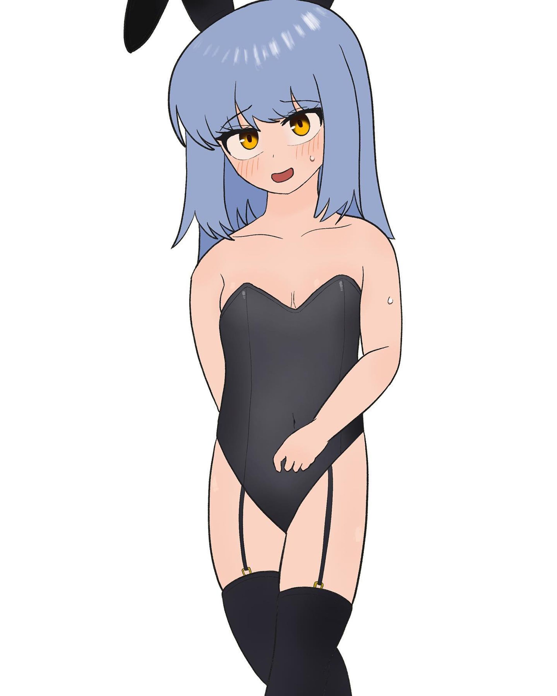 Bunny girl❤️

#illustration #illustrator #illust #illustrations #bunny #bunny🐰 #bunnygirl #bluehair-1