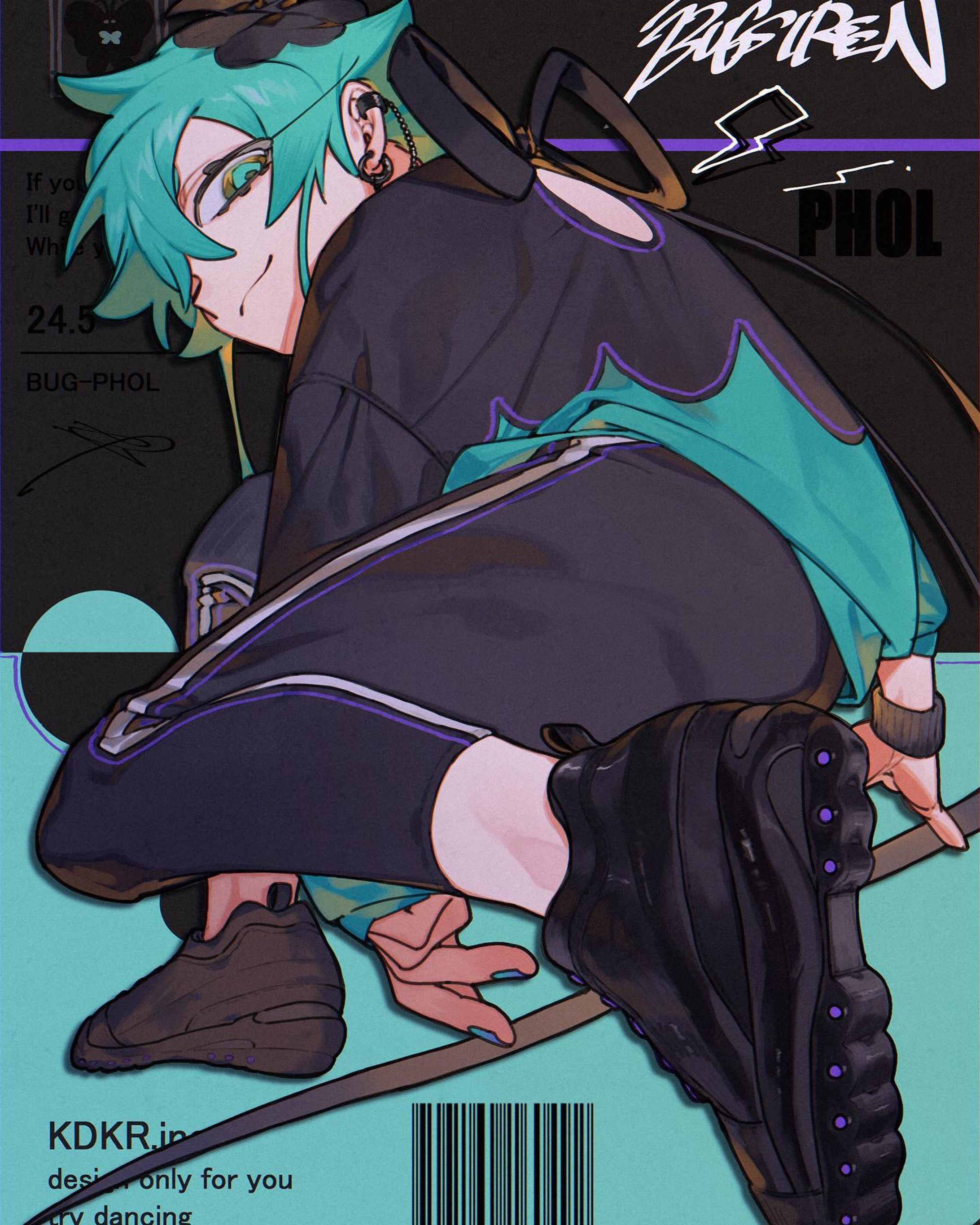 #illust #illustrations #illustrator #paint #mydrawing #mydrawingstyle #originalcharacter #OC Phol🦋‪💫-1