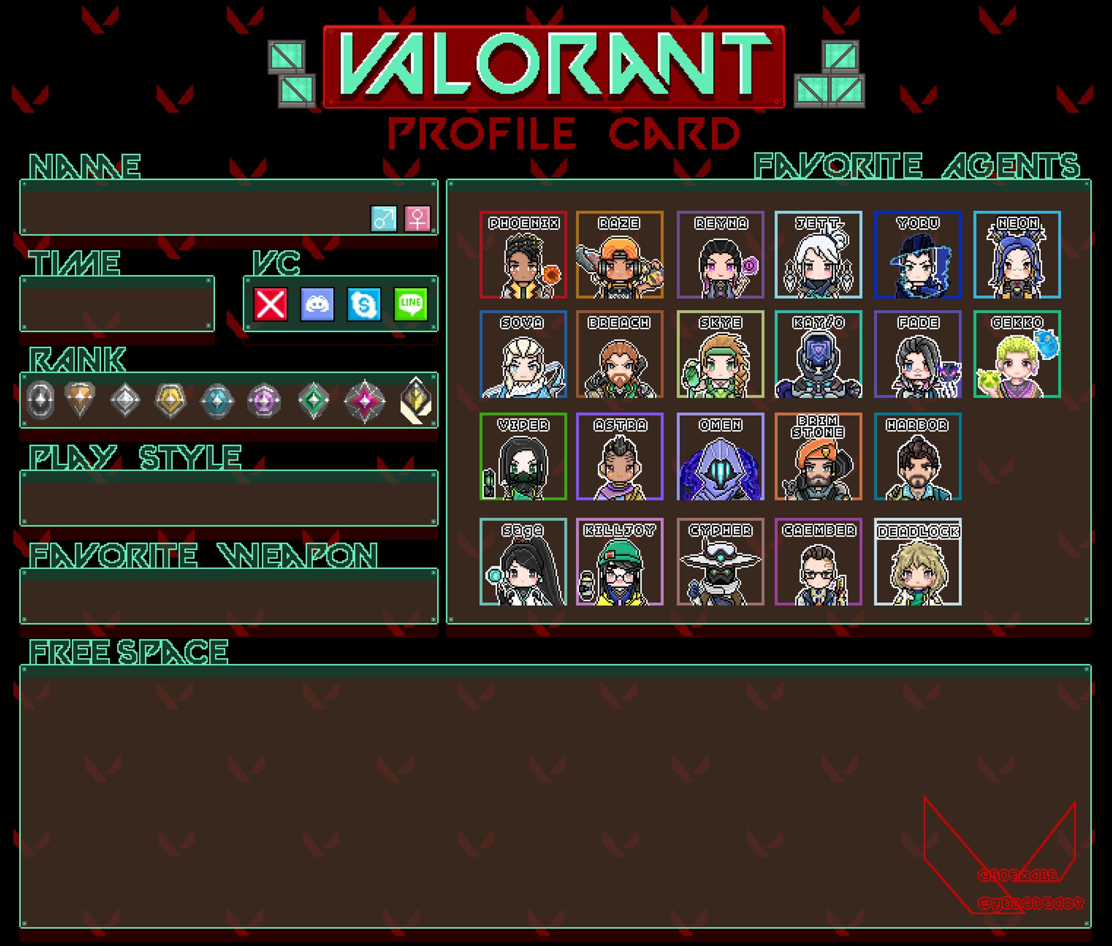Valorant自己紹介カード-1
