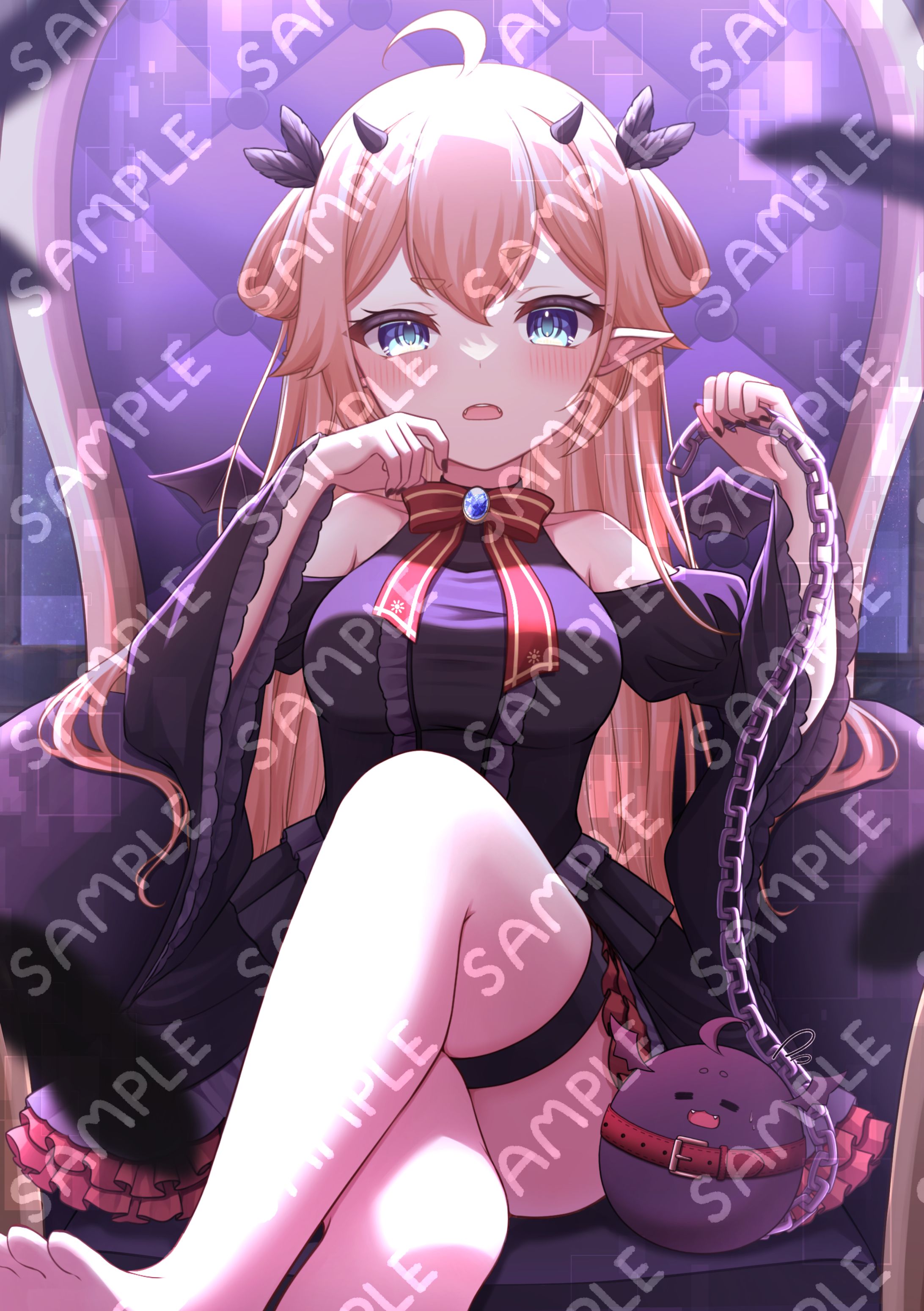 女神ノ宮ほてぴさまより一枚絵 兼 立ち絵のご依頼-1