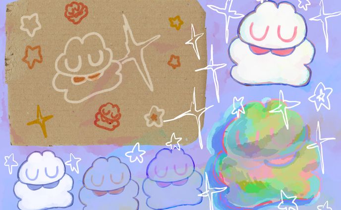あのころ／コラージュ